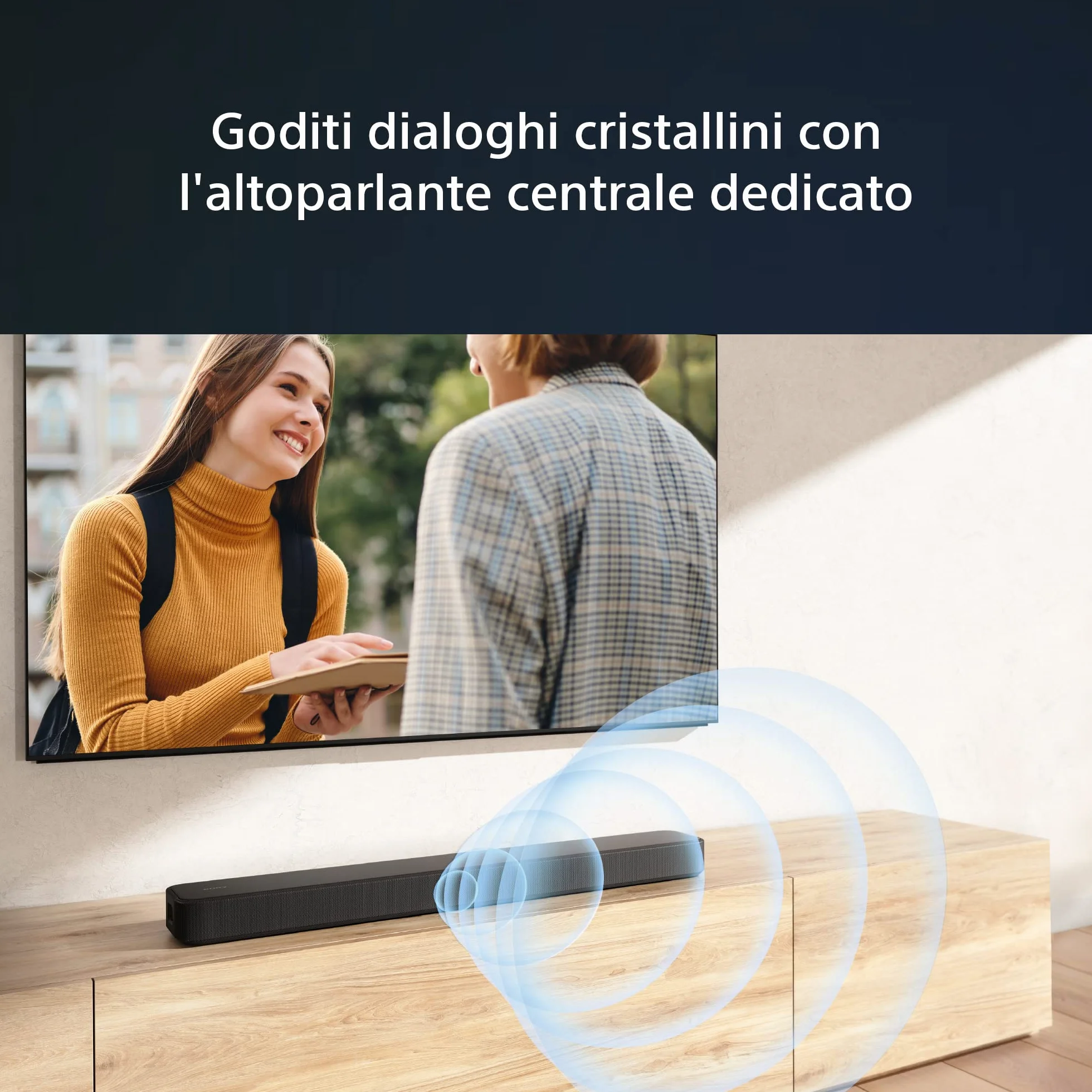 Sony HT-S2000 Soundbar Dolby Atmos 3.1 Canali Bluetooth