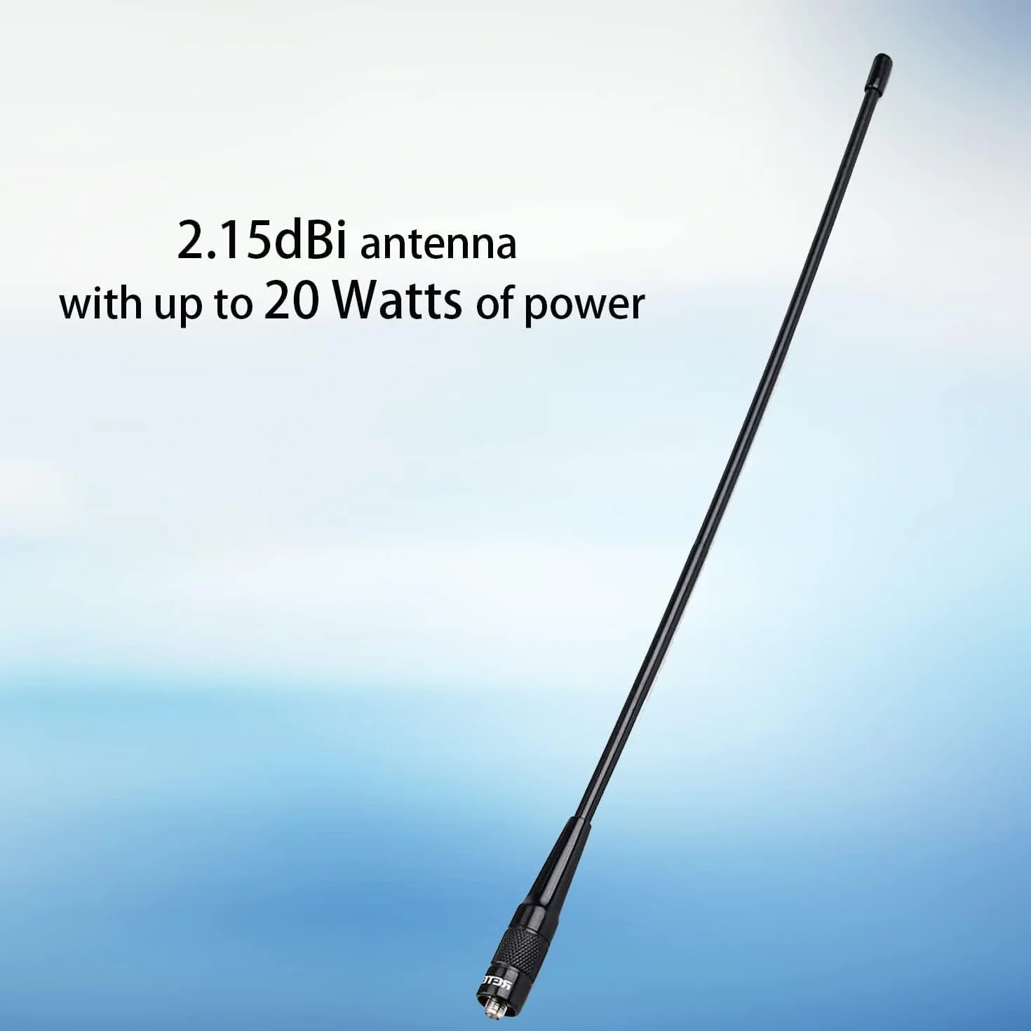 Retevis RHD771 Antenna SMA-F Doppia Banda UHF/VHF per Walkie Talkie RT5 RT5R RT5RV RT6 RT7 RT21 H777 Baofeng UV-5R BF-888S (2 Pezzi)