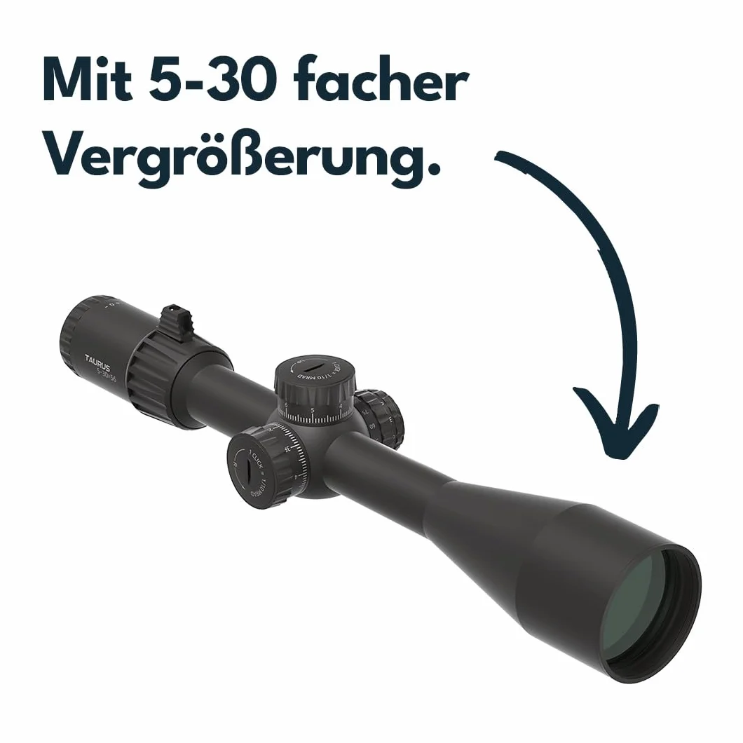 Vector Optics SCFF-66 Taurus 5-30x56 Genii MIL Cannocchiale da tiro per caccia e softair