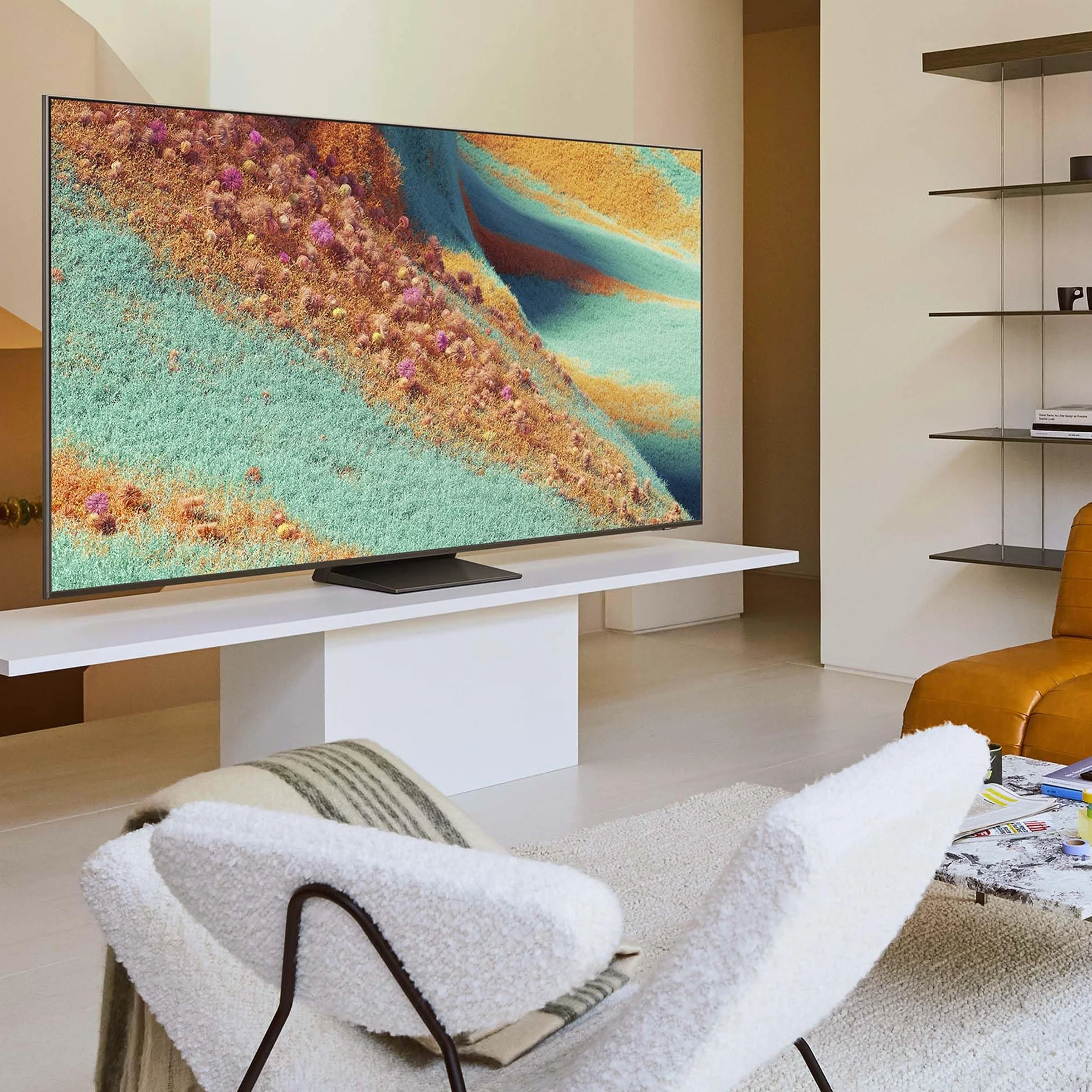 Samsung Neo QLED 4K Vision AI Smart TV 55'' QE55QN85FAUXZT NQ4 AI Gen2 Processor 4K AI Upscaling Dolby Atmos OTS Lite 2025