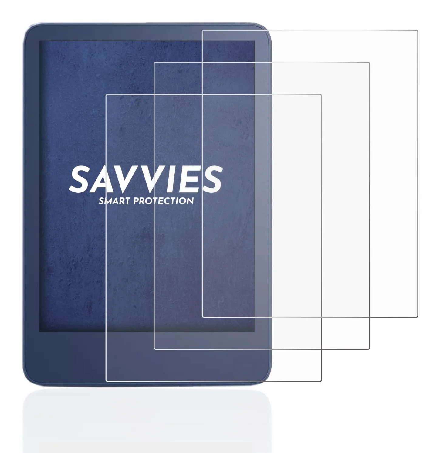 Savvies Pellicola Protettiva per Amazon Kindle Reader 2022/2024 Protezione Schermo Trasparente 6 Pezzi