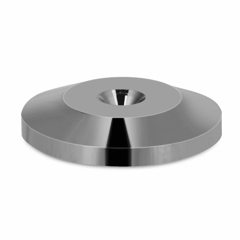 Piedini Isolamento per Altoparlanti, 8 Pezzi in Rame, Universal 25x4mm, Antivibranti, Grigio