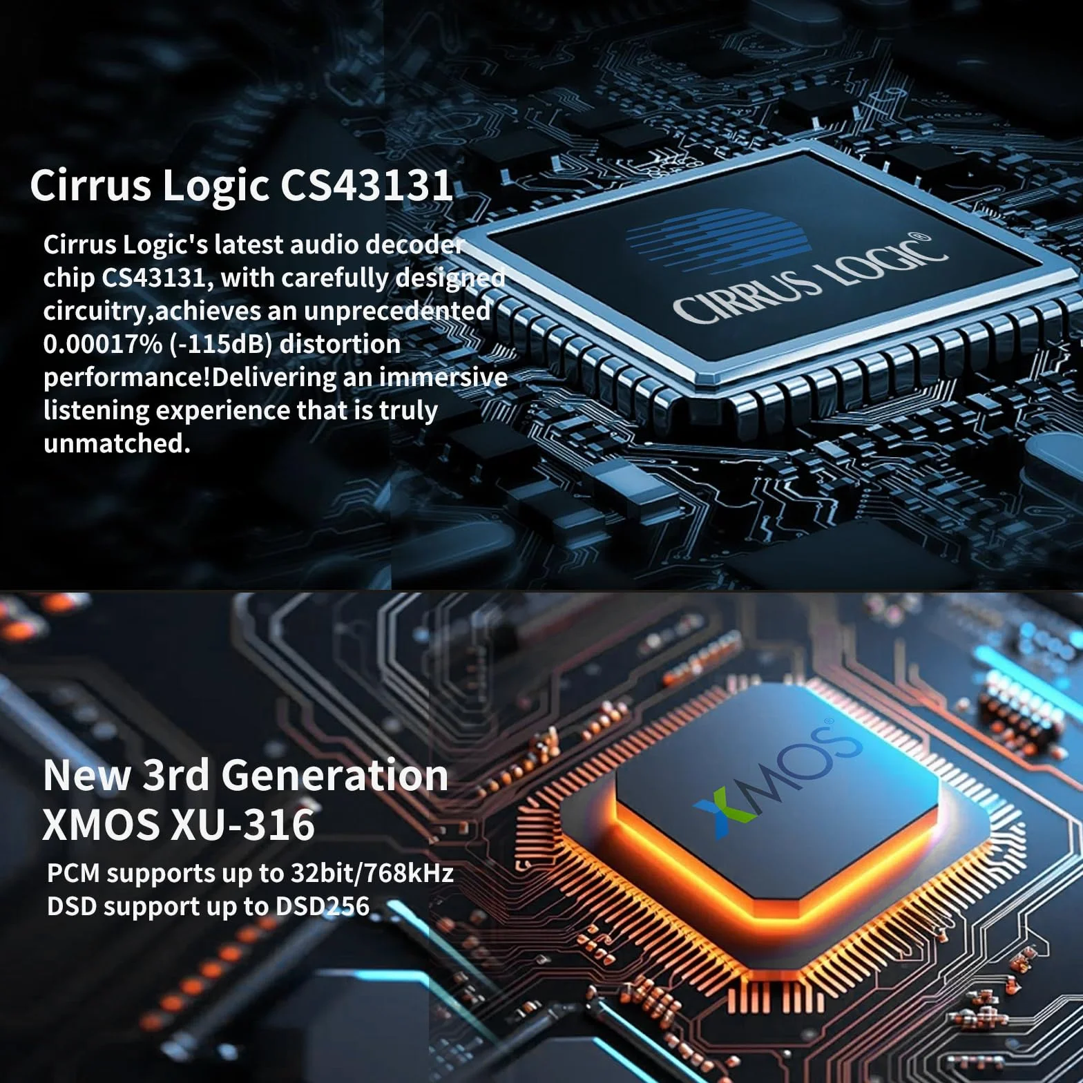 S.M.S.L DS100 DAC USB MQA CS43131 amplificatore cuffie 6,35mm 4,4mm XMOS XU-316 32bit/768kHz DSD256 Ingresso USB ottico coassiale