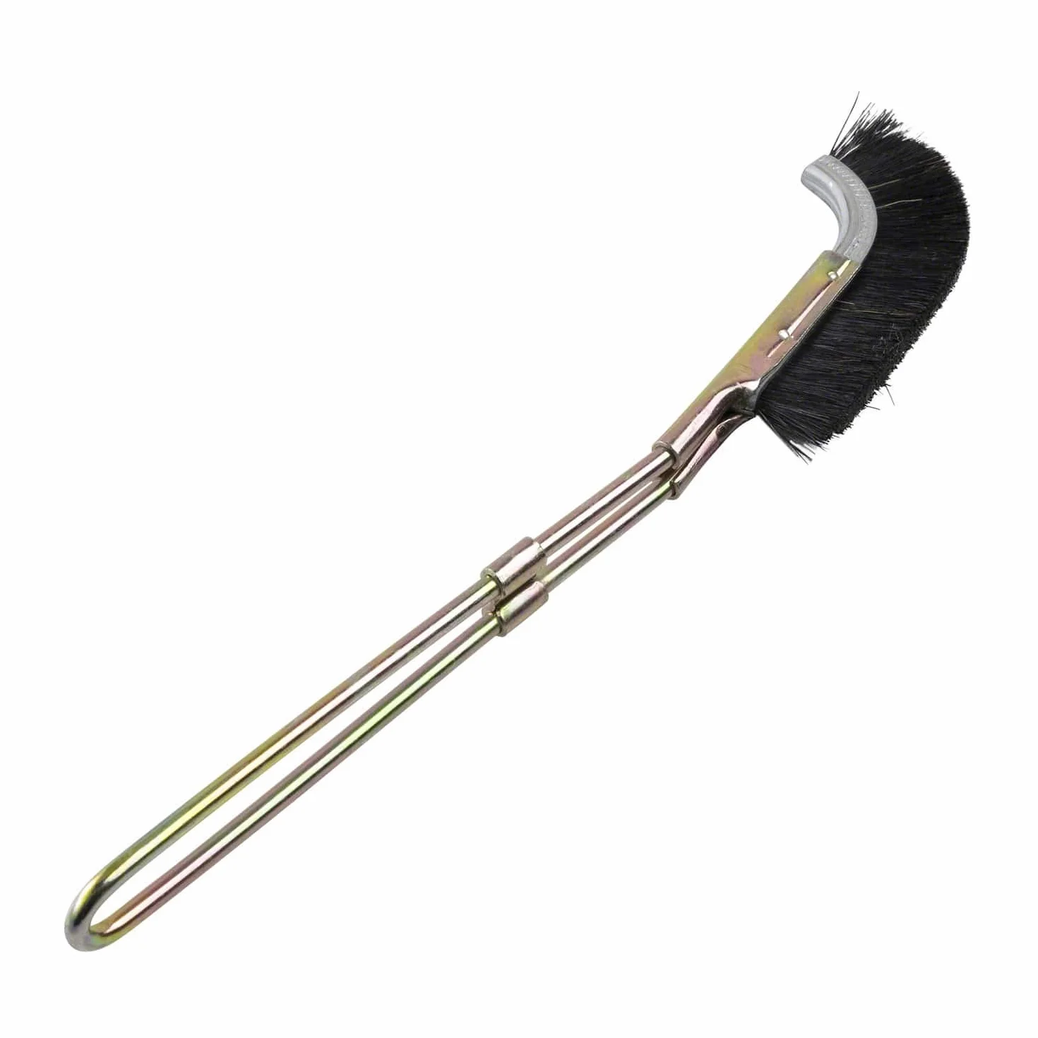 Wazakura Spazzola per Bonsai a Testa Curva da 9-1/4" (235 mm), Prodotta in Giappone, Accessorio per la Cura del Tronco del Bonsai Giapponese