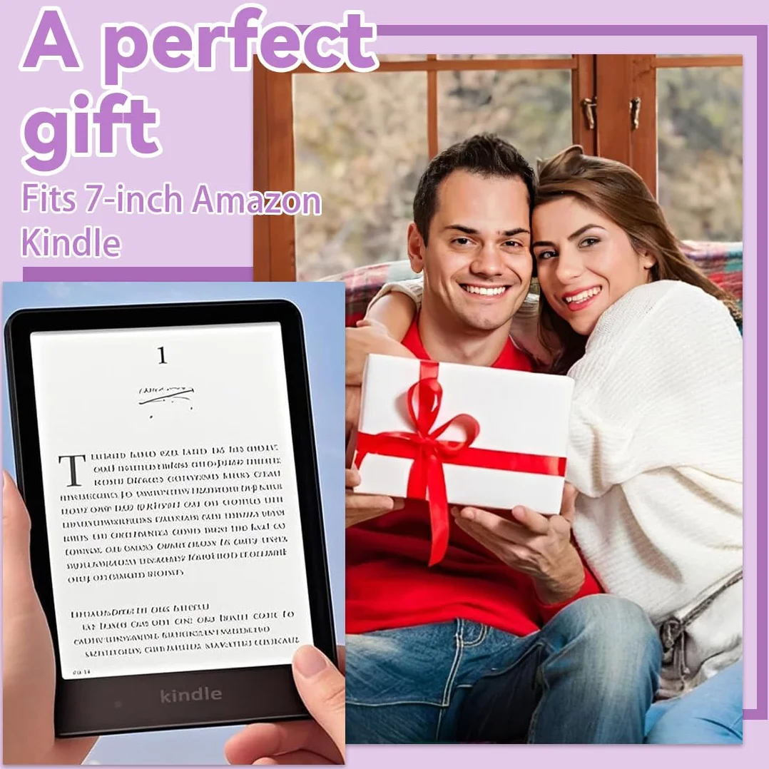 Kindle Paperwhite Pellicola Protettiva 3 Pezzi 7 Pollici Antiriflesso 12A Generazione 2024