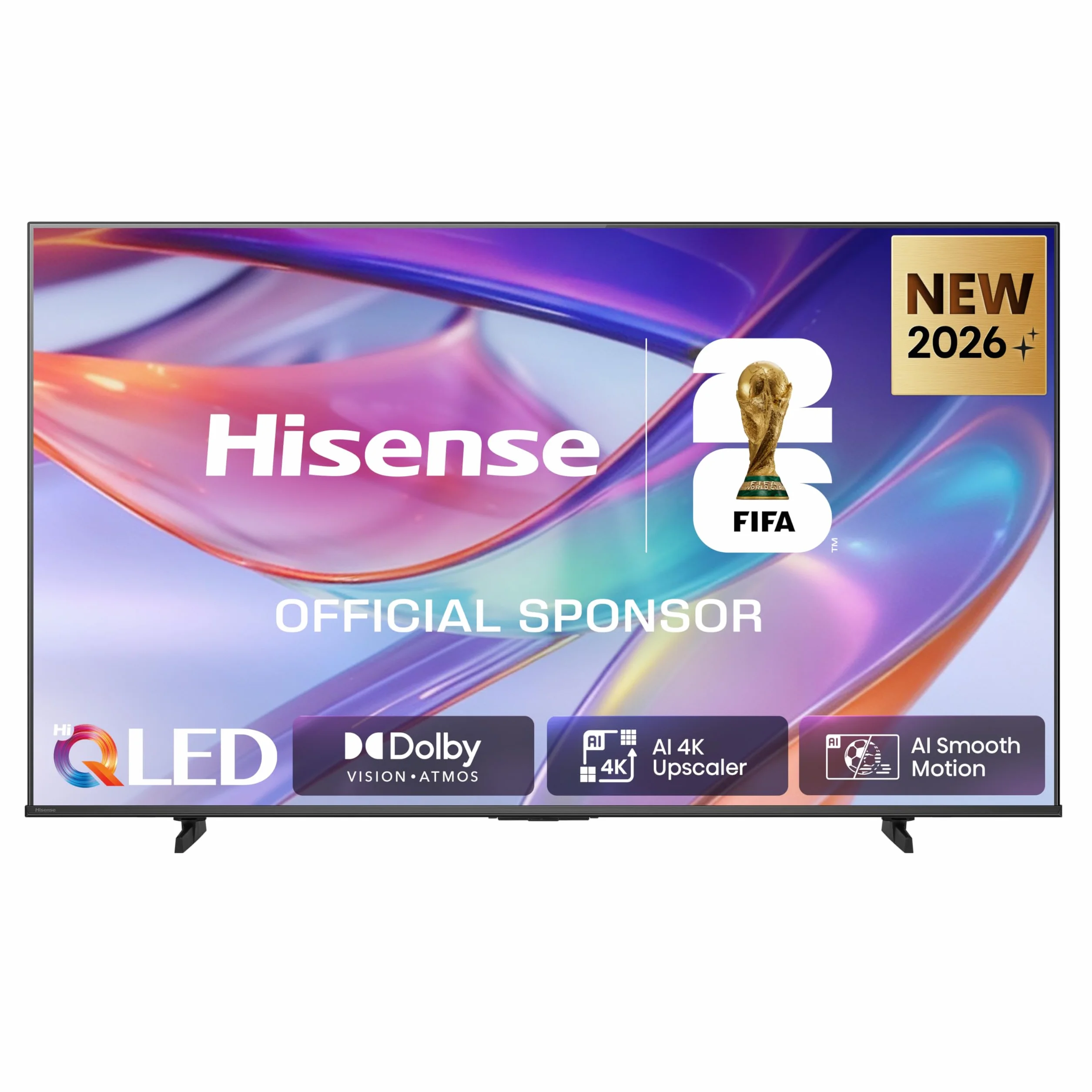 Hisense Smart TV QLED 43" 4K 43E7DS, 60Hz, Dolby Atmos, VIDAA OS, Dolby Vision IQ, HDR 10+