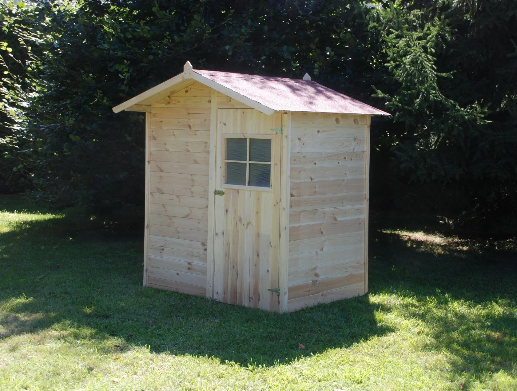 CO. S.r.l. - Casetta Ricovero Attrezzi da Giardino in Legno, Doghe Spessore 16 mm. Modello [C120]