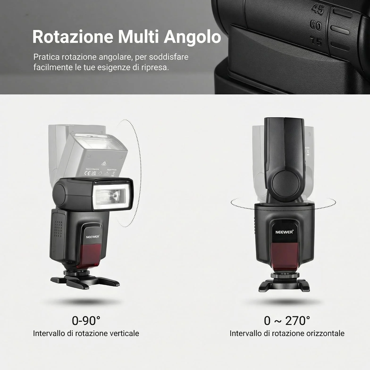 NEEWER TT560 Flash Speedlite M/S1/S2 Uniwersalny Manualny Speedlight z Pojedynczym Stykiem Hot Shoe Standard