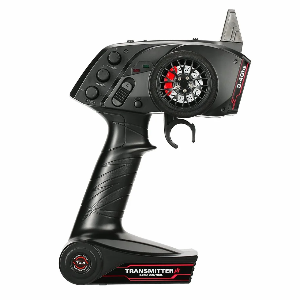 GoolRC TG3 2.4GHz 3CH Radio Telecomando Trasmettitore con Ricevitore per Auto RC Barca