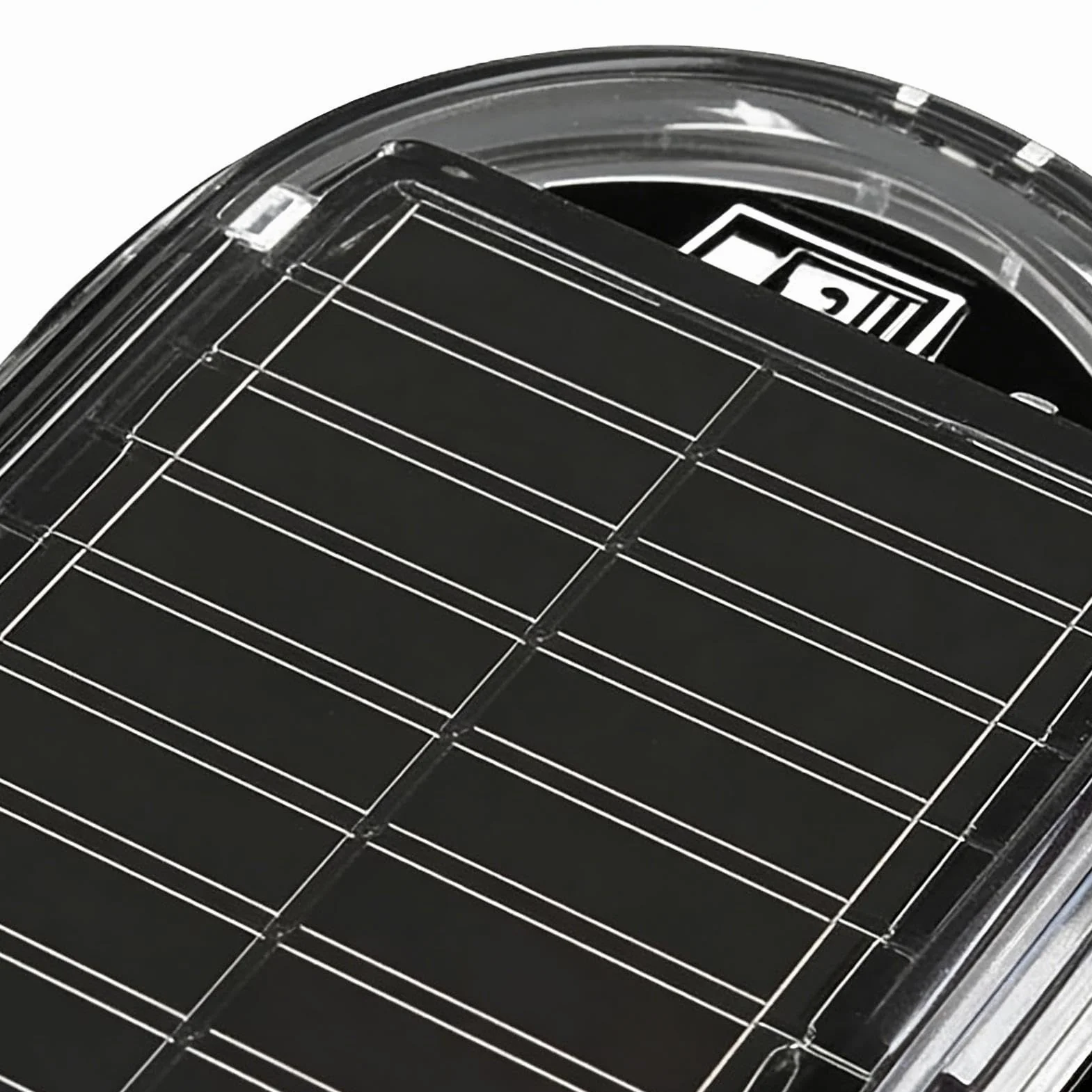 Luce lampeggiante di allarme auto ricaricabile solare LED antifurto per autovetture