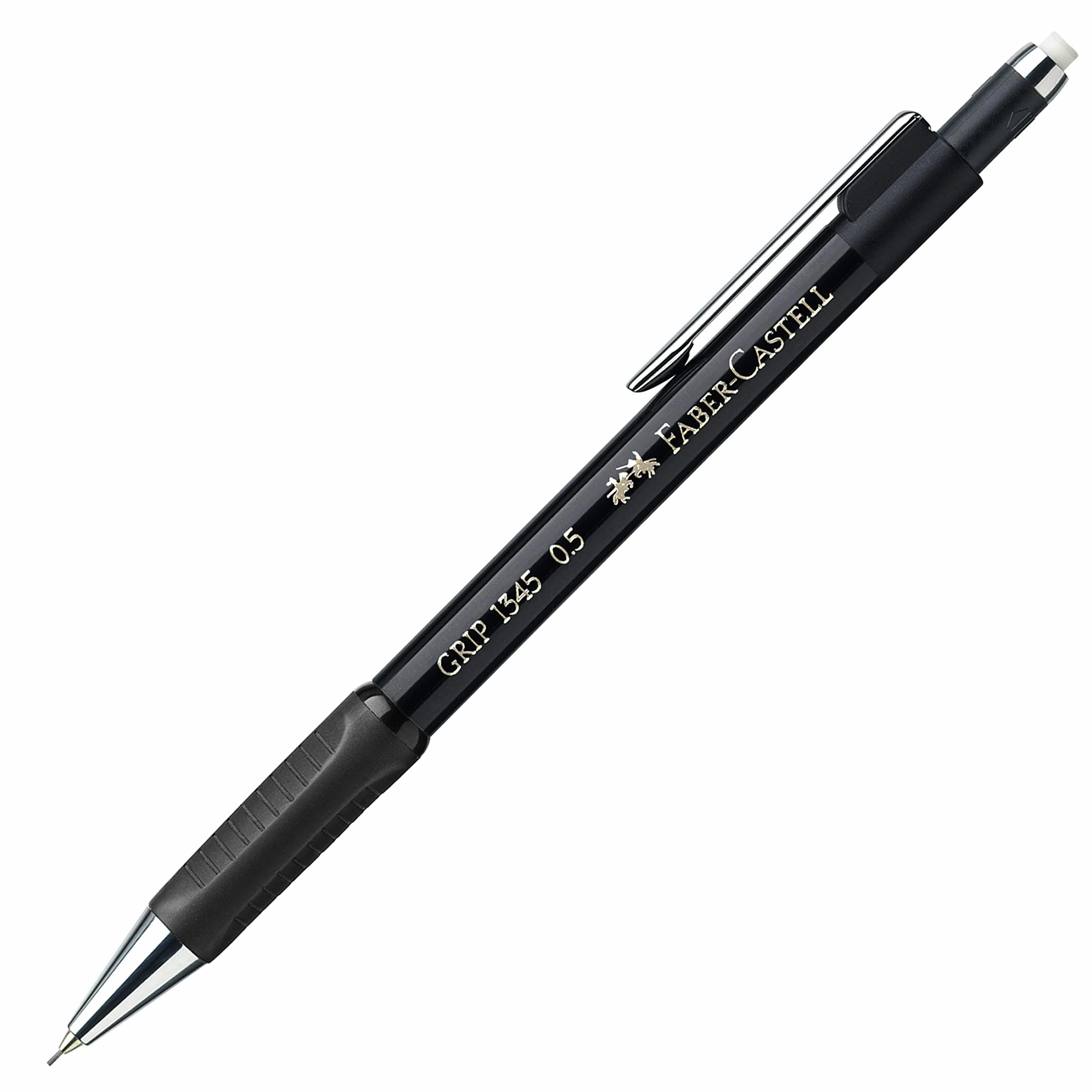 Faber-Castell Grip 1345 99 Portamine 0,5 mm nero 24 ricariche