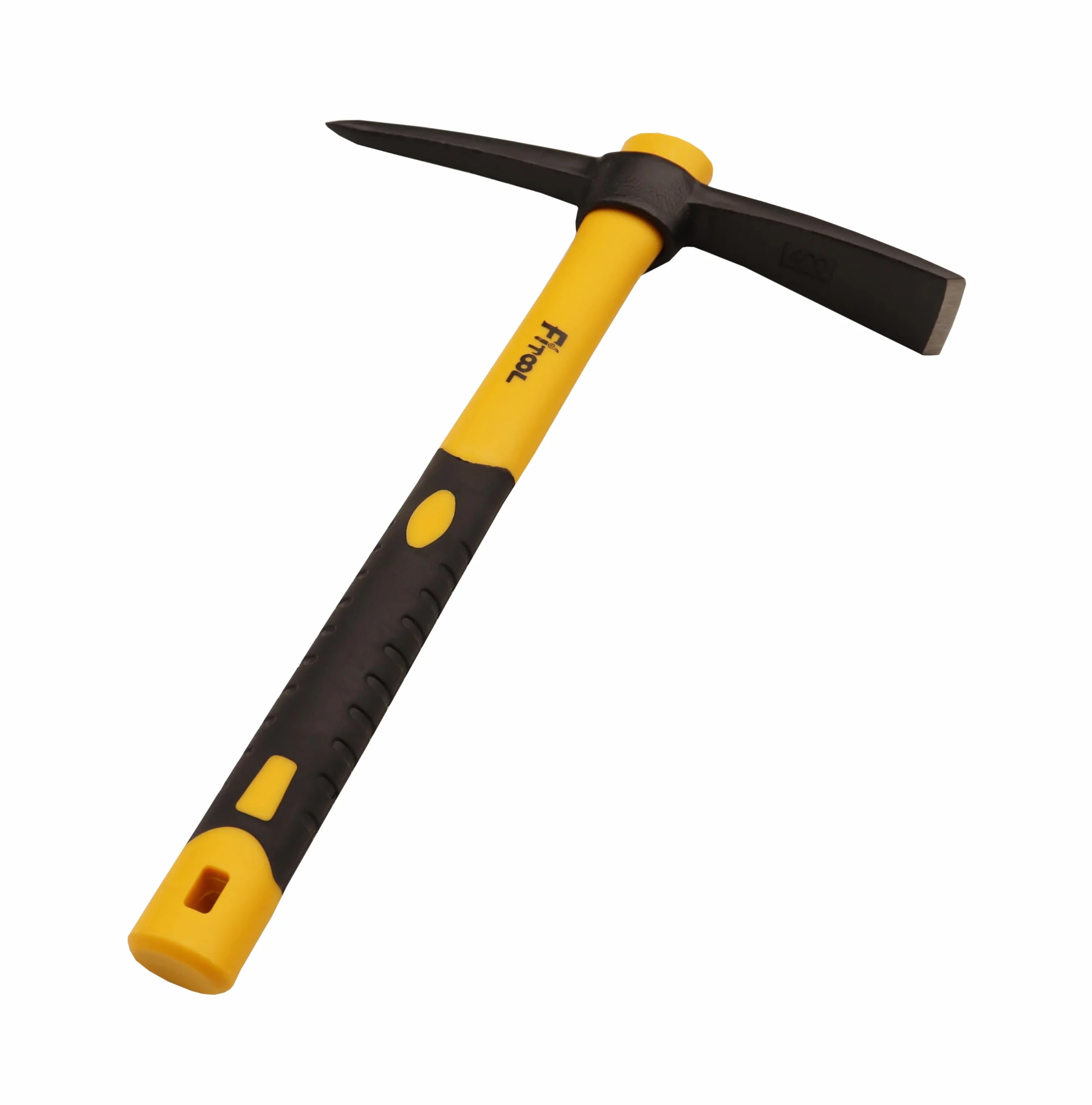 15 pollici, goccia intatta forgiata di un pezzo, manico rivestito di plastica in fibra di vetro, Mattock Pick 1.4LB