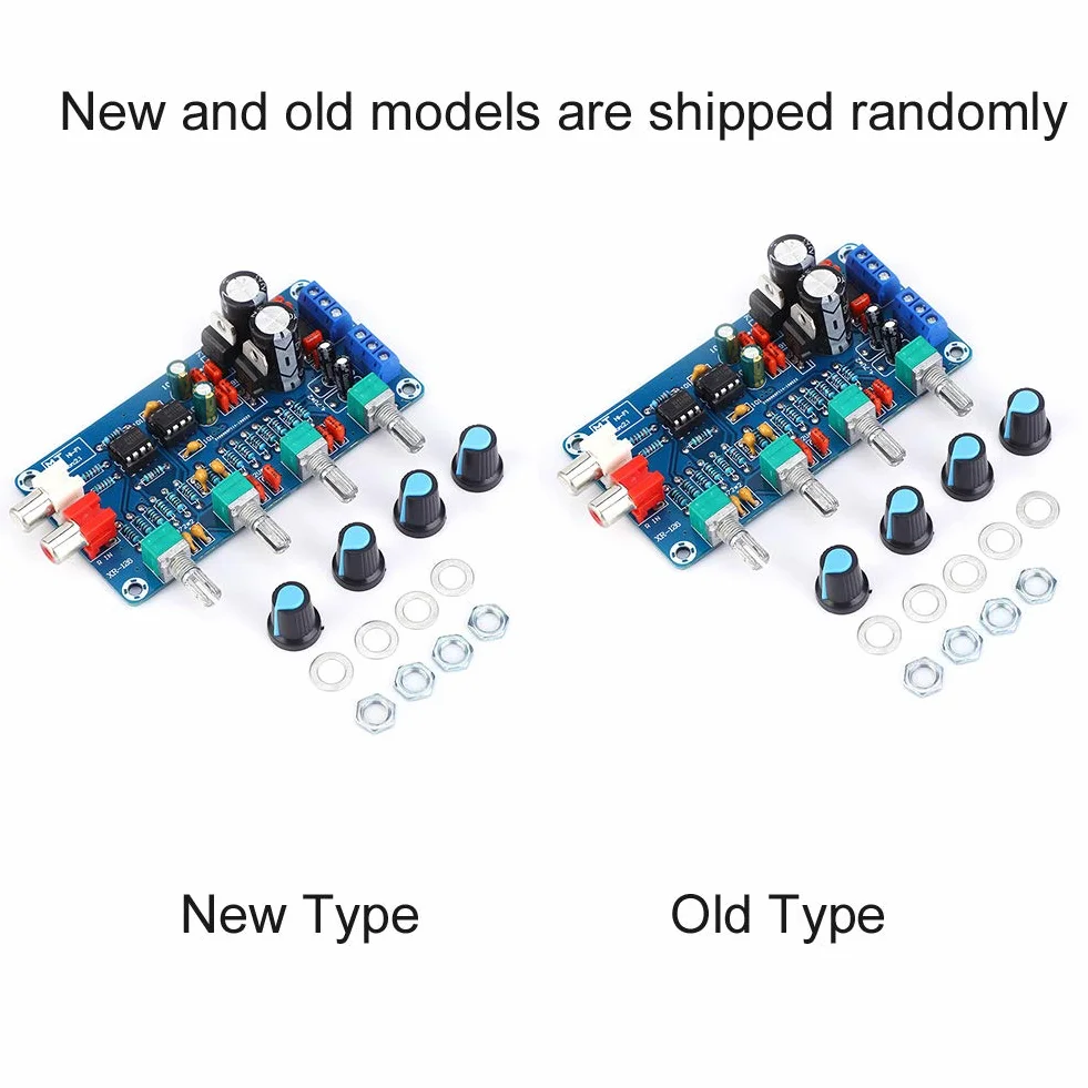 Preamplificatore NE5532 Controllo Volume Acuti Medi Bassi Doppia CA 12V-18V Terminale 3P
