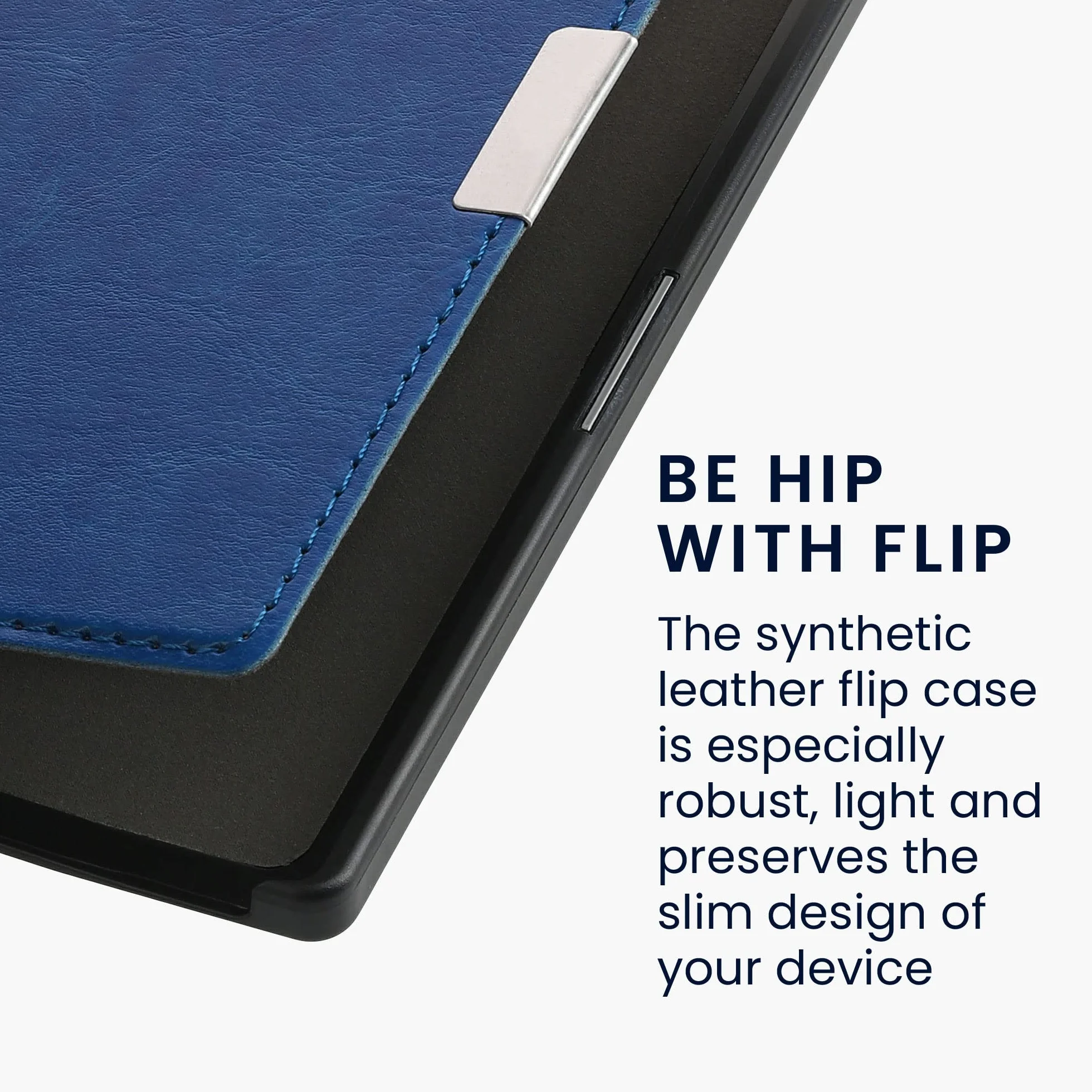 kwmobile Custodia eReader Simil Pelle Compatibile con Kobo Aura Edition 1 Blu