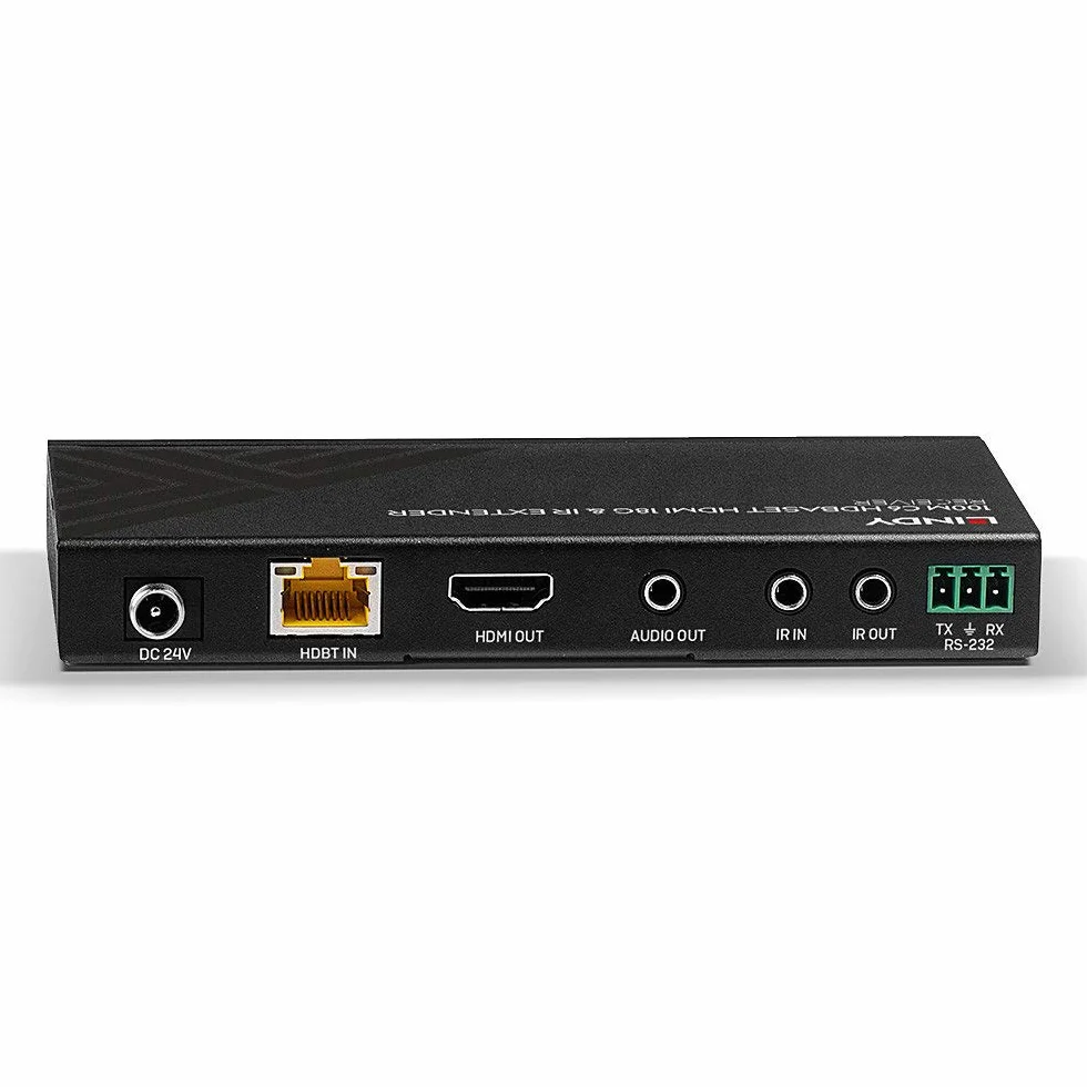 LINDY HDMI 18G HDBaseT Extender 100 m IR RS-232 Odbiornik