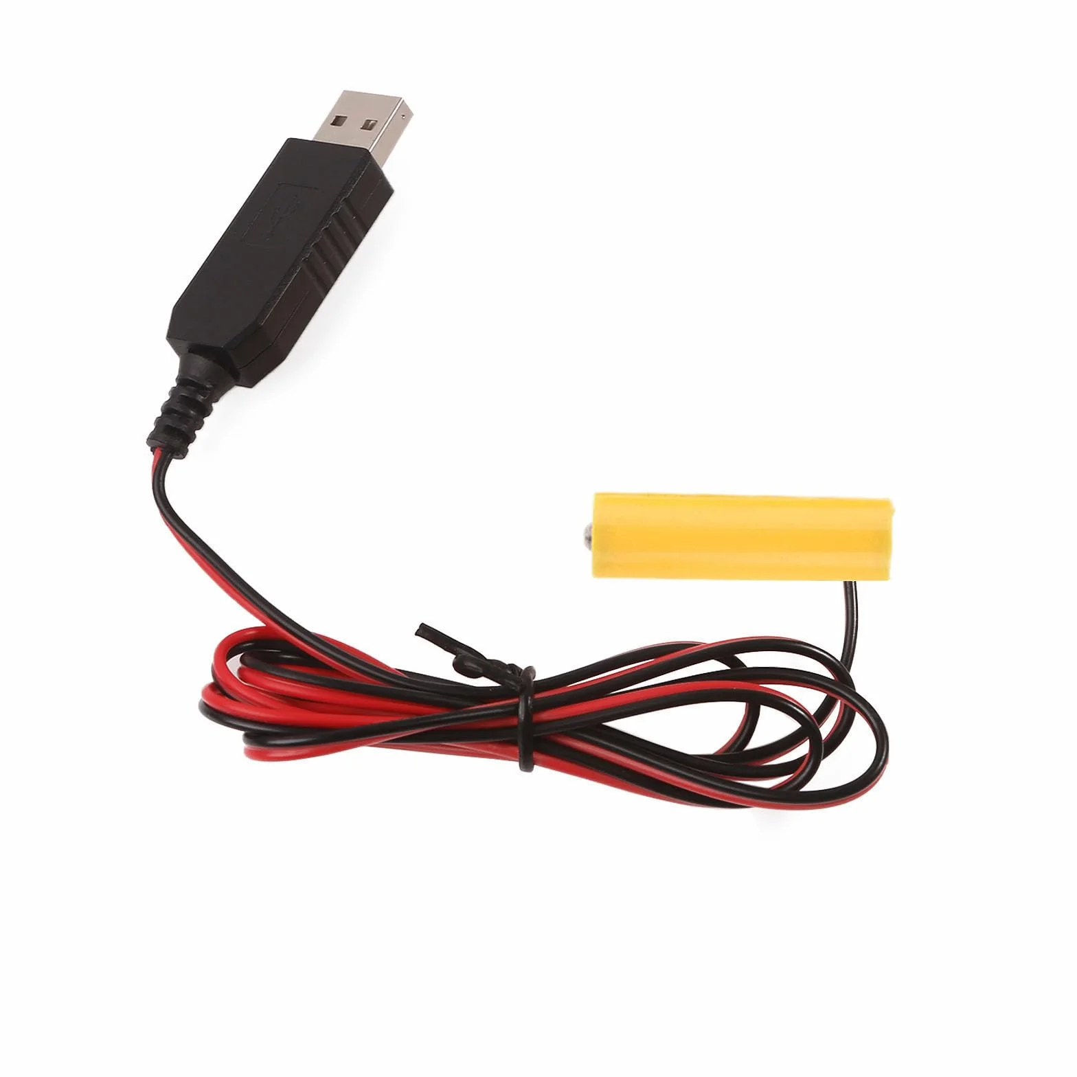 LR6 AA Eliminatori di Batterie 1.5V Sostituire per LED Luce Elettronica Giocattolo USB 5V