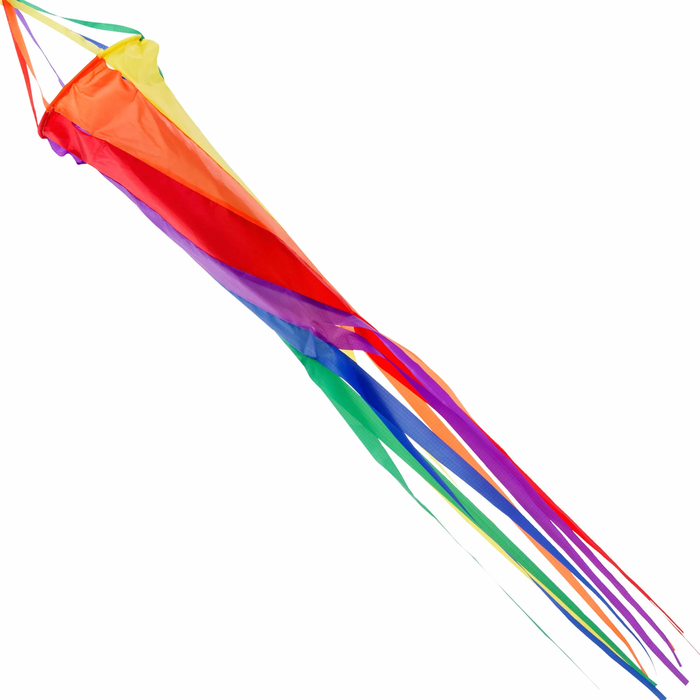 Wolkenstürmer Dimensioni sacco a vento 90 cm – turbina eolica arcobaleno – resistente ai raggi UV, robusto e resistente alle intemperie – scacciapensieri con girella in alluminio per giardino