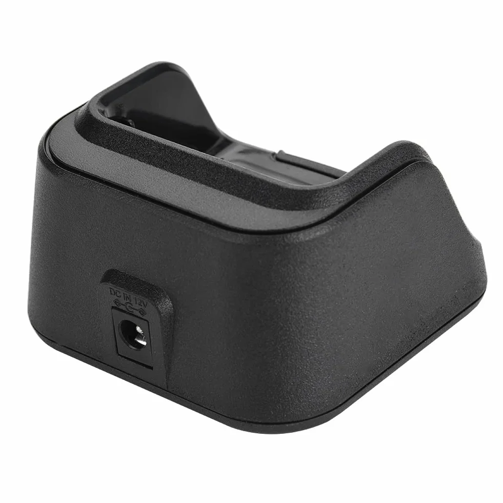 Hytera Caricabatterie Radio Batteria Base Dock di Ricarica per Walkie Talkie HYT 12V DC 1A 850mAh