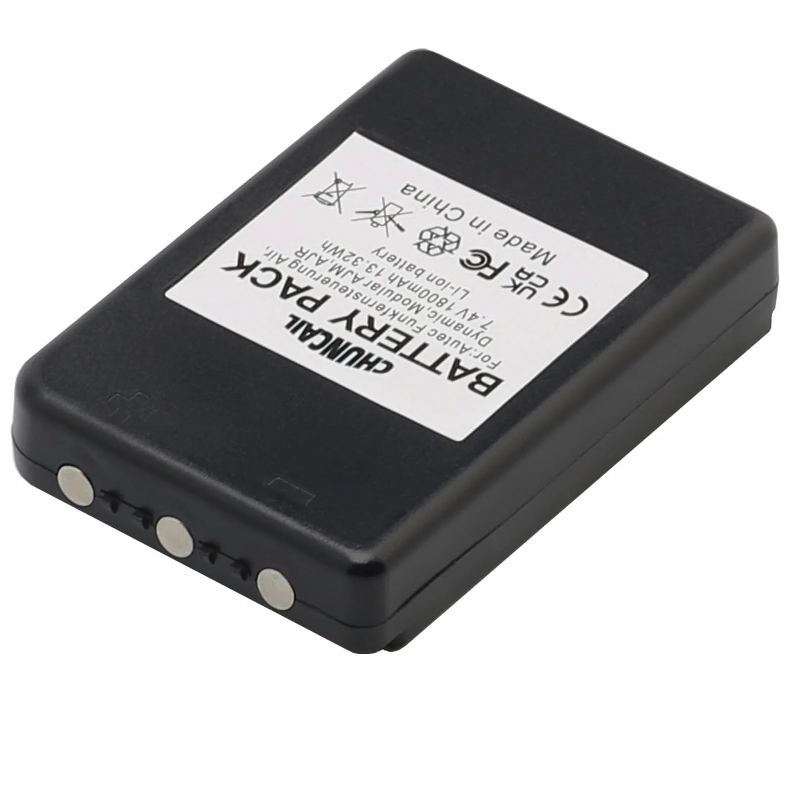 Batteria agli ioni di litio 7,4 V 1800 mAh LPM02 per Autec AJR AJS DJR Dynamic FJR FJS Radio Telecomando