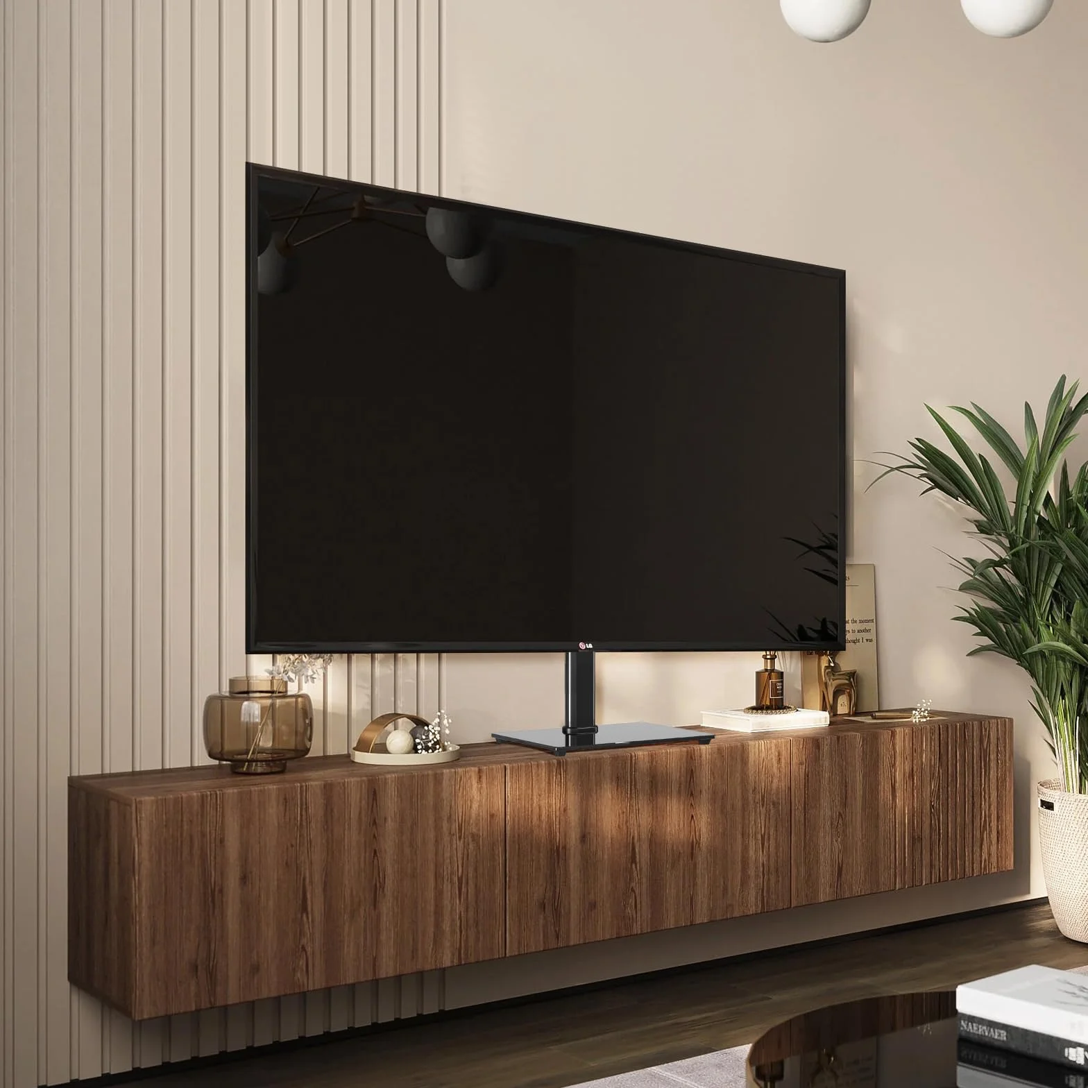 Suptek Supporto TV universale girevole da tavolo per schermi 26-55" 45kg VESA 400x400 mm TS202