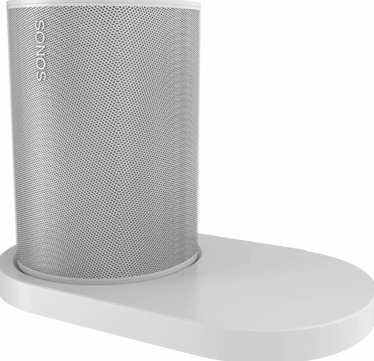 Supporto a Mensola da Parete ERA 100 Bianco per Sonos ERA100 & ERA 100 SL, Singolo, Gestione Cavi