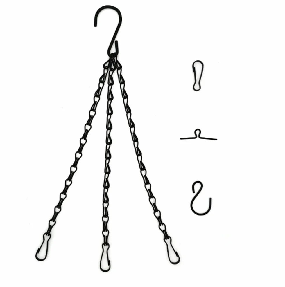 Catene metalliche per appendere 50 cm per vasi fiori cesti gabbie uccelli