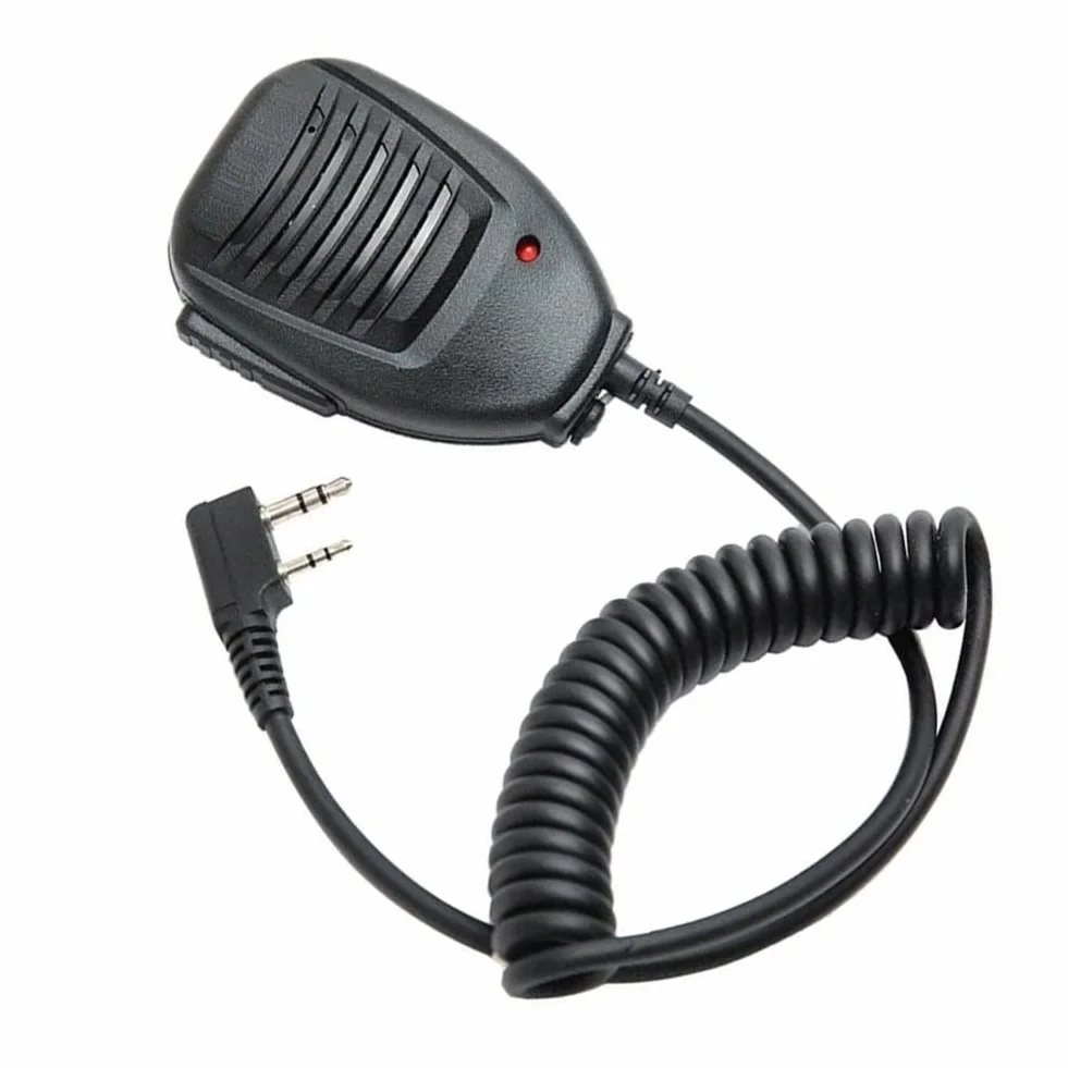Microfono altoparlante manuale PTT 35mm per Baofeng UV-82L Kenwood TK-270 TK-378 WoXun KG-669