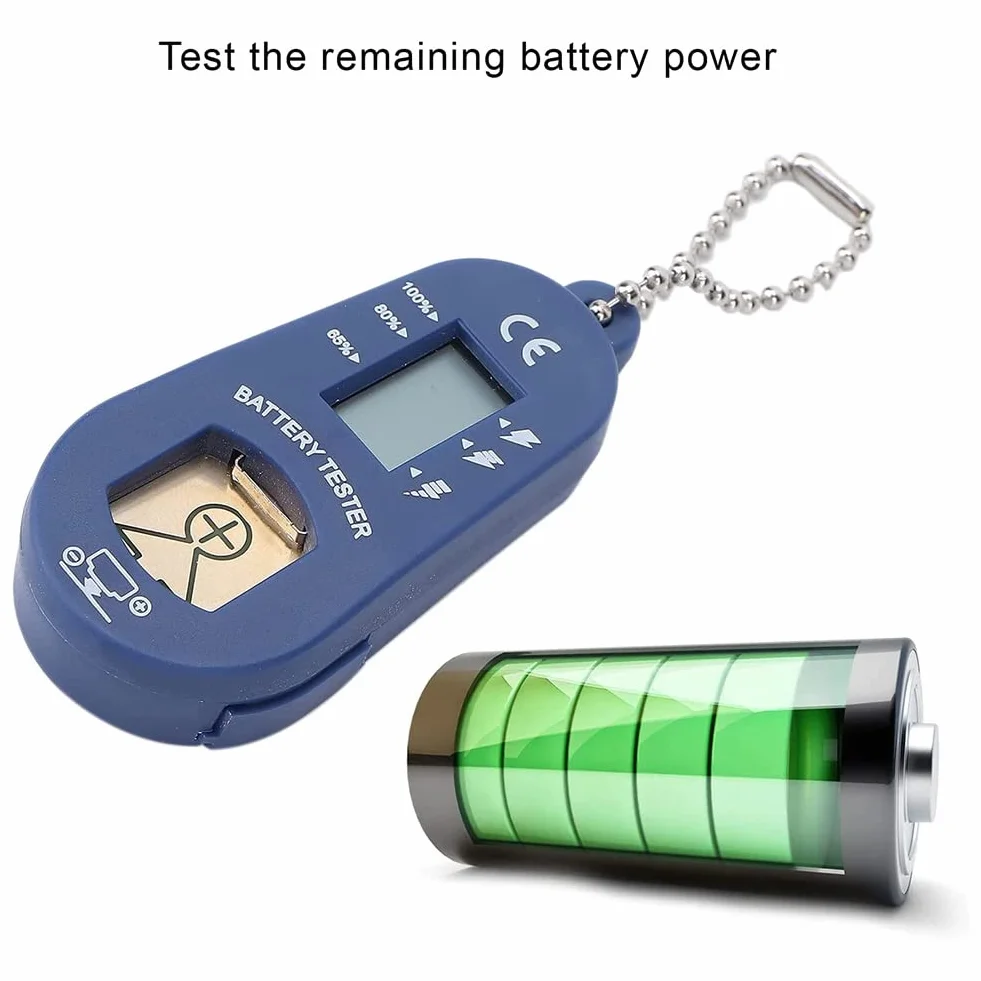 Tester batteria tascabile portatile per controllare la carica residua
