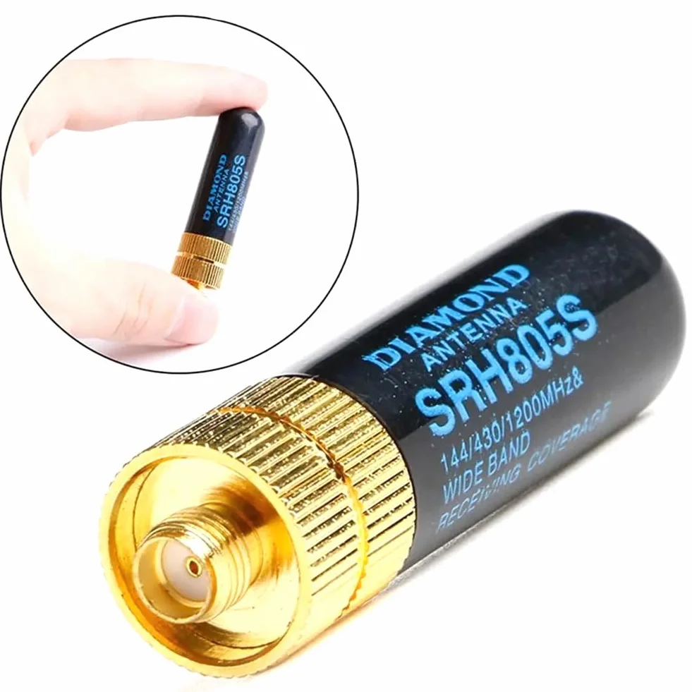 SRH-805S Dual Band Antenna 5 cm Walkie-Talkie Antenna Multifunzione Ultra Breve
