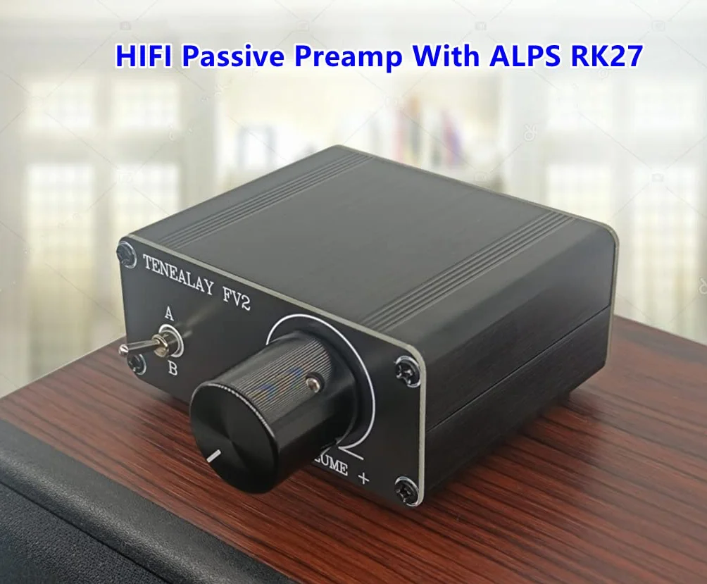 Selettore Audio HiFi RCA A/B Preamplificatore Stereo Passivo ALPS RK27