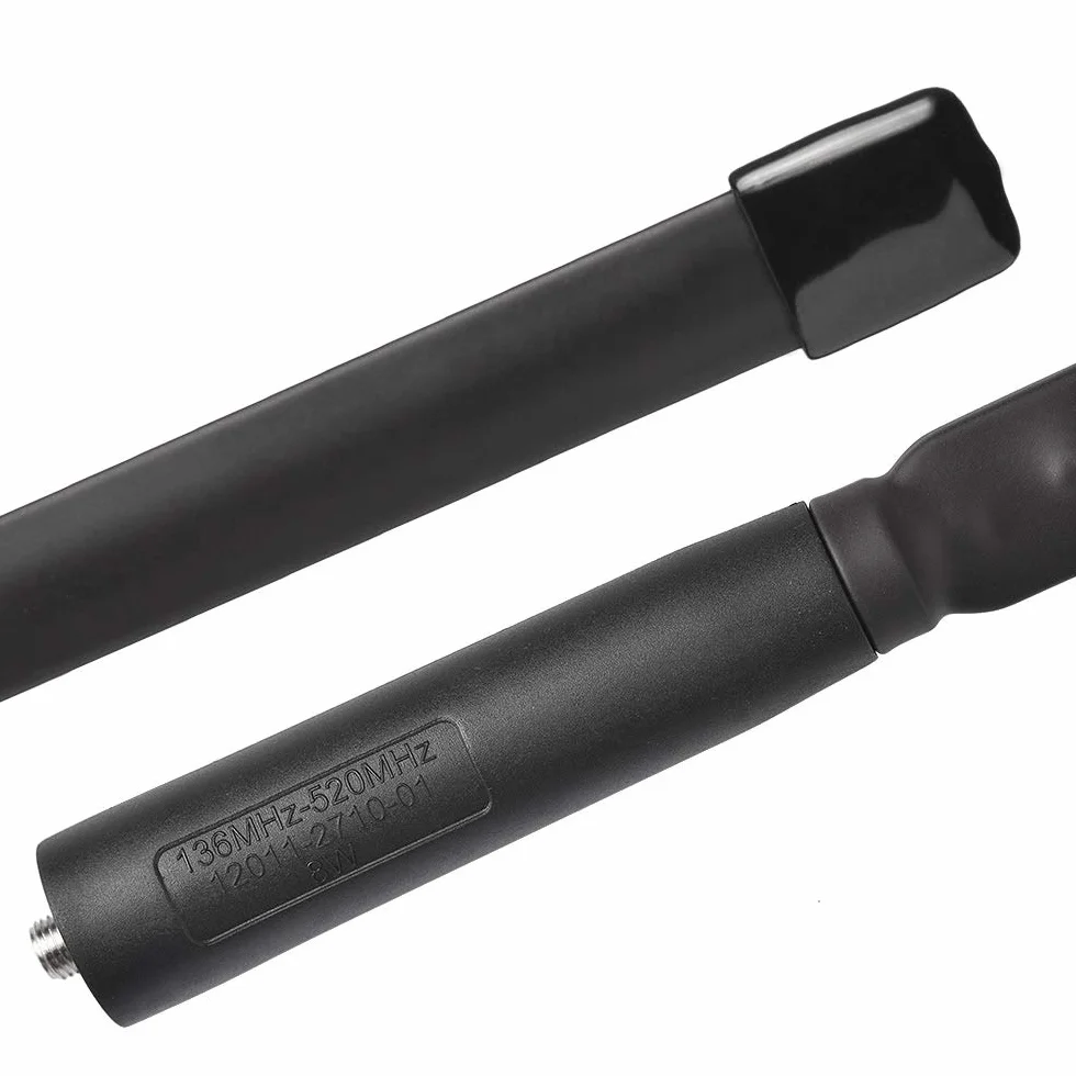 Bingfu Antenna Radio VHF UHF 144Mhz 430Mhz Pieghevole 79 cm SMA Femmina Compatibile Baofeng UV-5R PLUS BF-F8HP UV-82