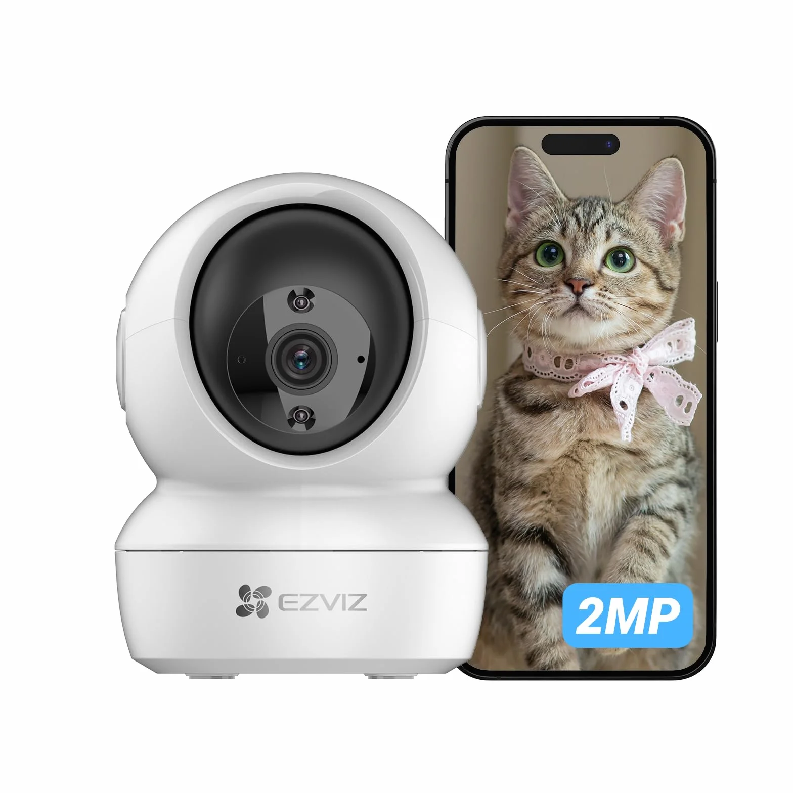 EZVIZ C6N Telecamera Wi-Fi Interno 1080p Pan/Tilt/Zoom Visione Notturna Tracciamento Movimento Audio Bi-direzionale