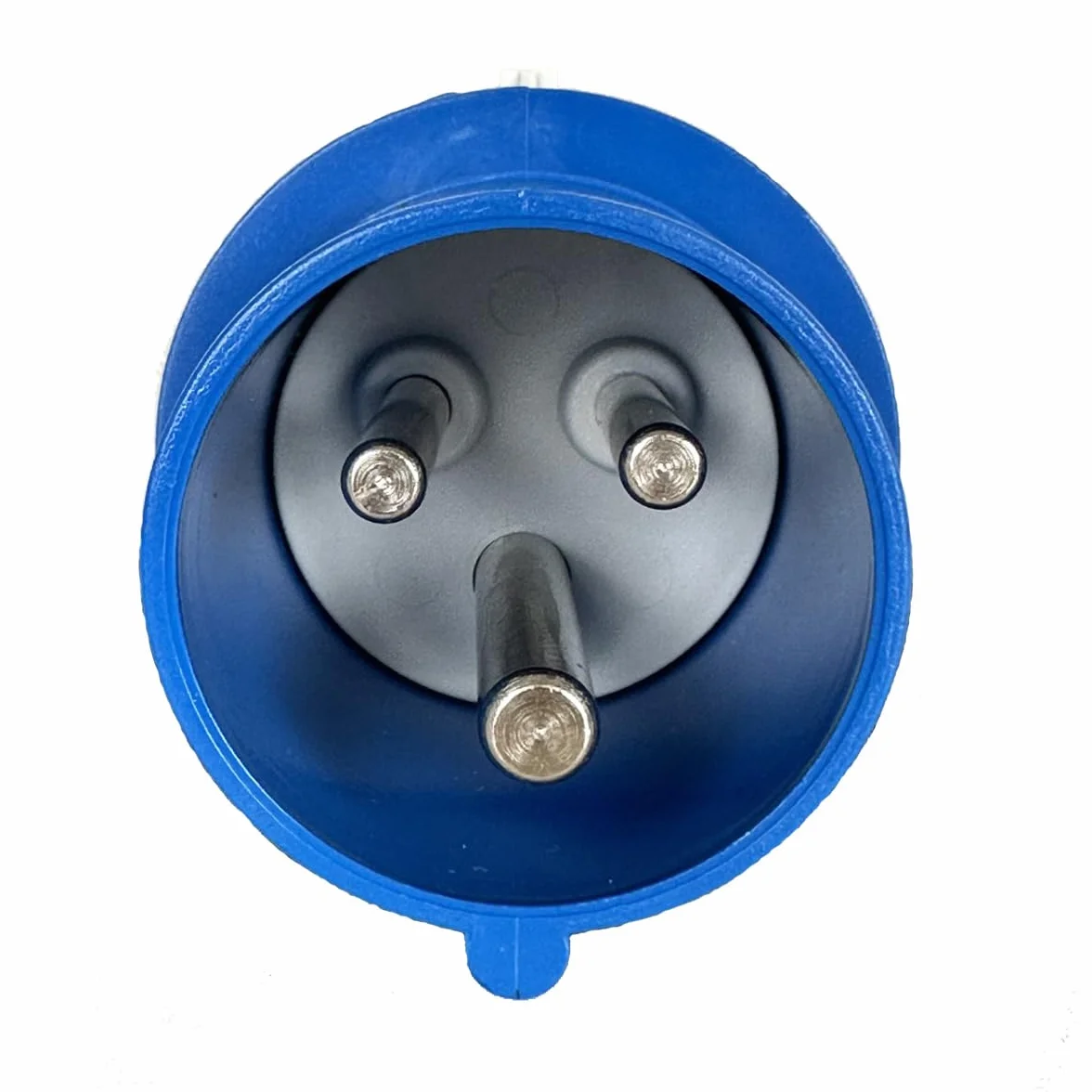 FANTON 78090-E Adattatore industriale, spina 2P+T 16A 200-250V 6h IP44, 2 prese bipasso italiane 2P+T 16A, 1 presa bipasso italo/tedesca 2P+T 16A