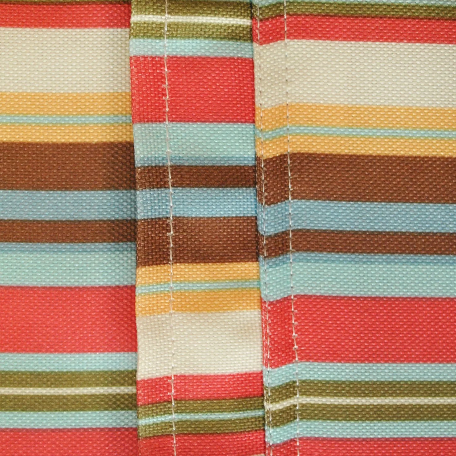 Tovaglia estiva per esterni 152,4 x 213,4 cm con cerniera a righe