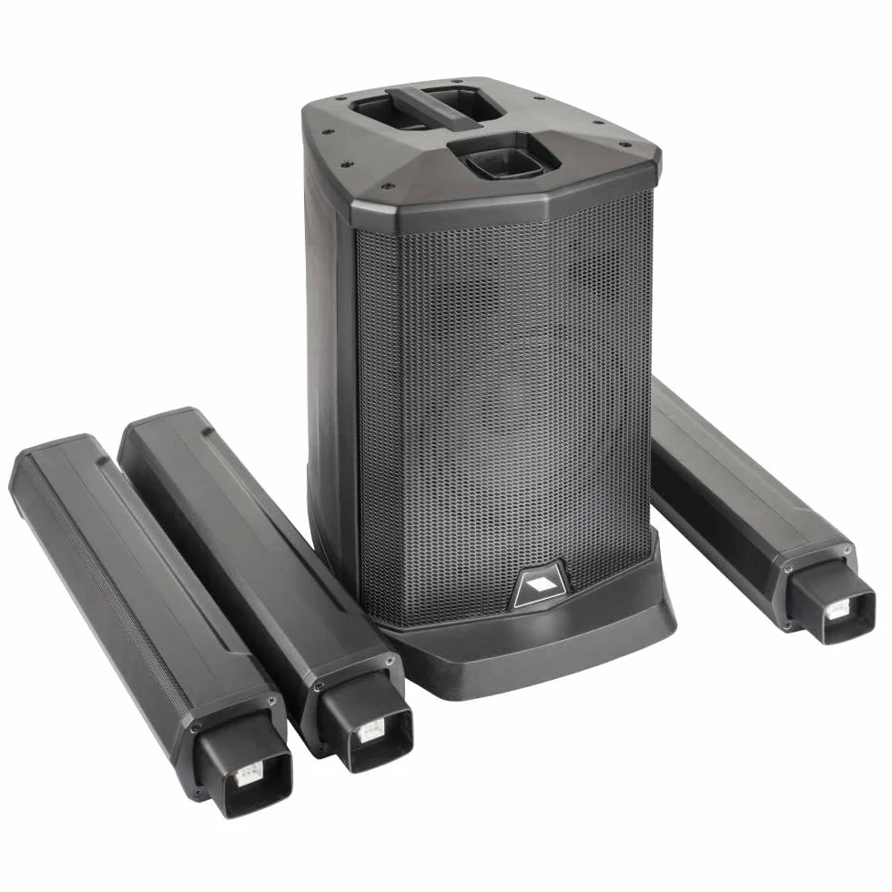 PROEL SESSION1XFREE Kolumna aktywna audio 400W szczytowa MP3 USB Bluetooth Stereo z pokrowcem Czarny