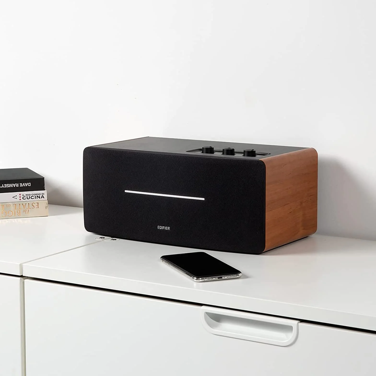Edifier D12 Bluetooth Bookshelf Speaker 70 W Stereo Wireless Computer Speaker