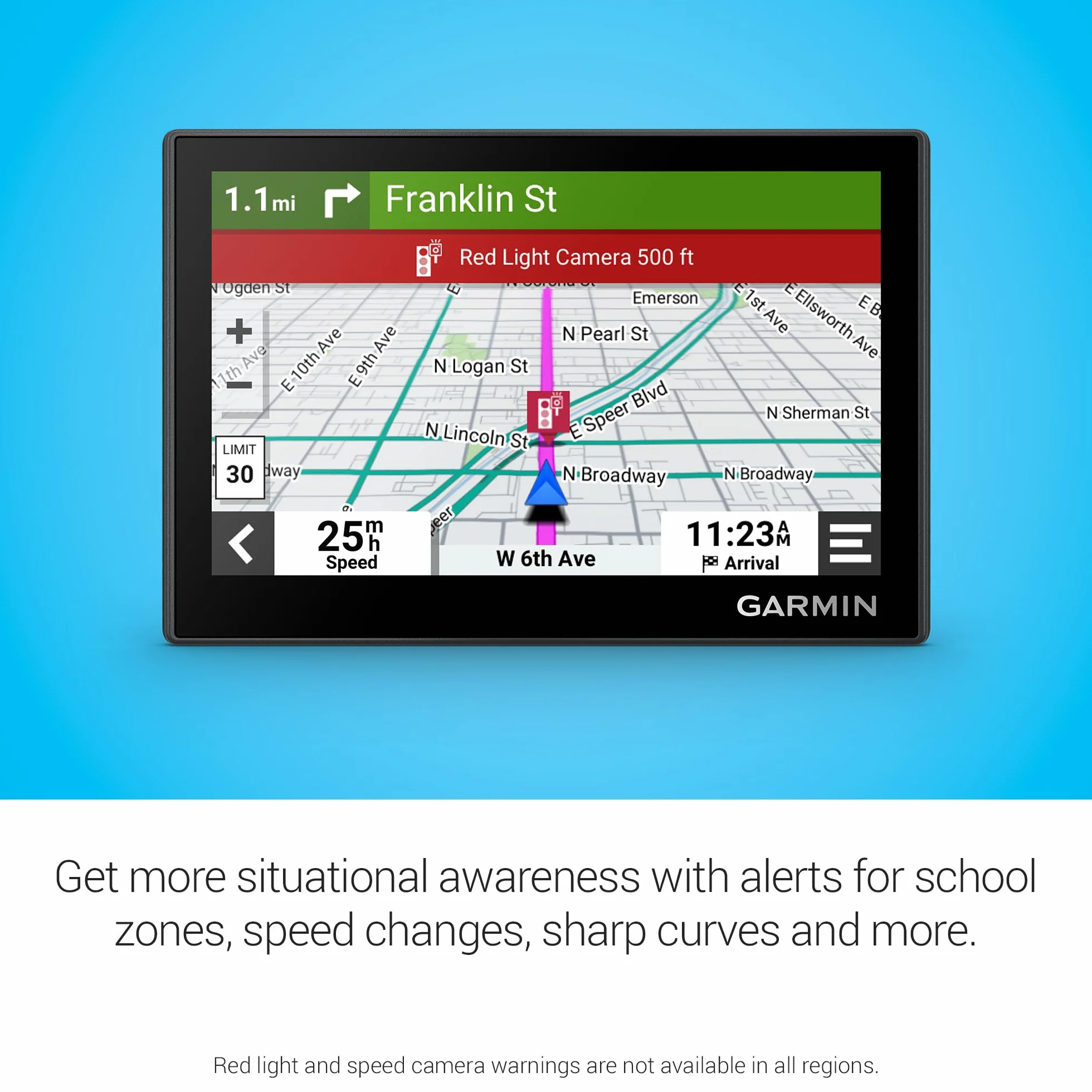 Garmin Drive 53 Navigatore Satellitare Auto Touchscreen 5" Traffico Reale Mappa Europa Aggiornamenti Wi-Fi