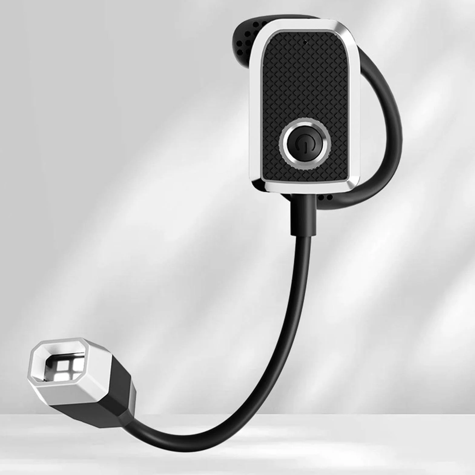 Générique Ear Wearing Reading Light, Ricaricabile Led Folding Ear Light, Regolabile Lightweight for Home, Travel, Camping