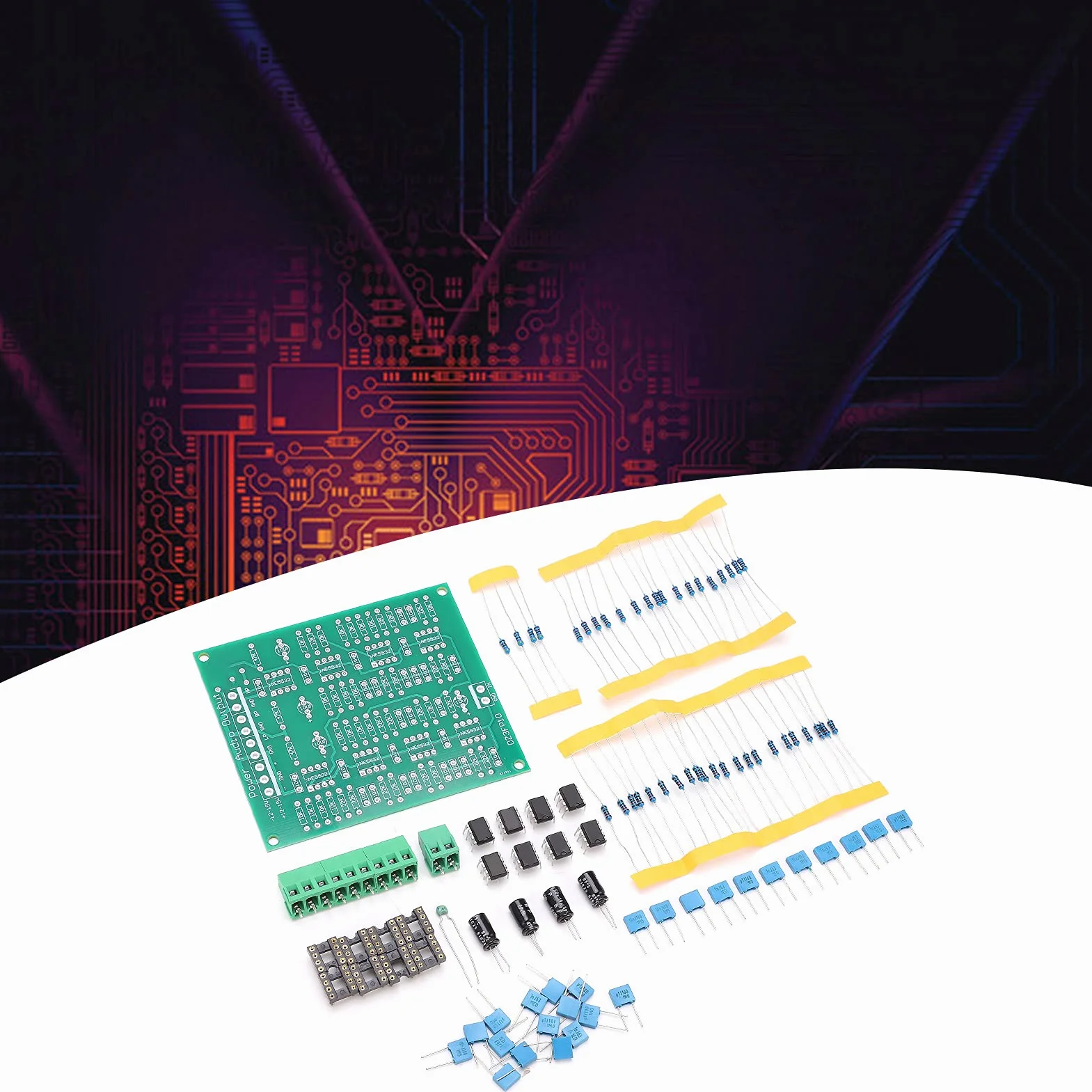 Modulo preamplificatore NE5532 uscita a 3 stabile