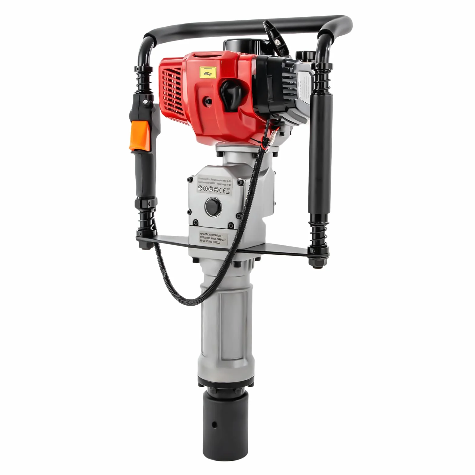 Rammi per pali a benzina, a 2 tempi, 1900 W, per recinzione, 52 CC