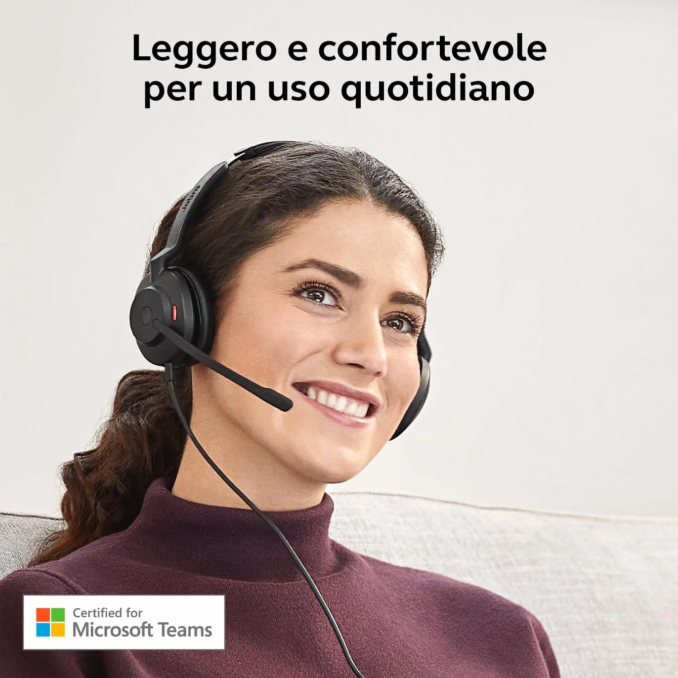 Jabra Evolve2 30 SE USB-A/USB-C cuffie a doppio filo Microsoft Teams