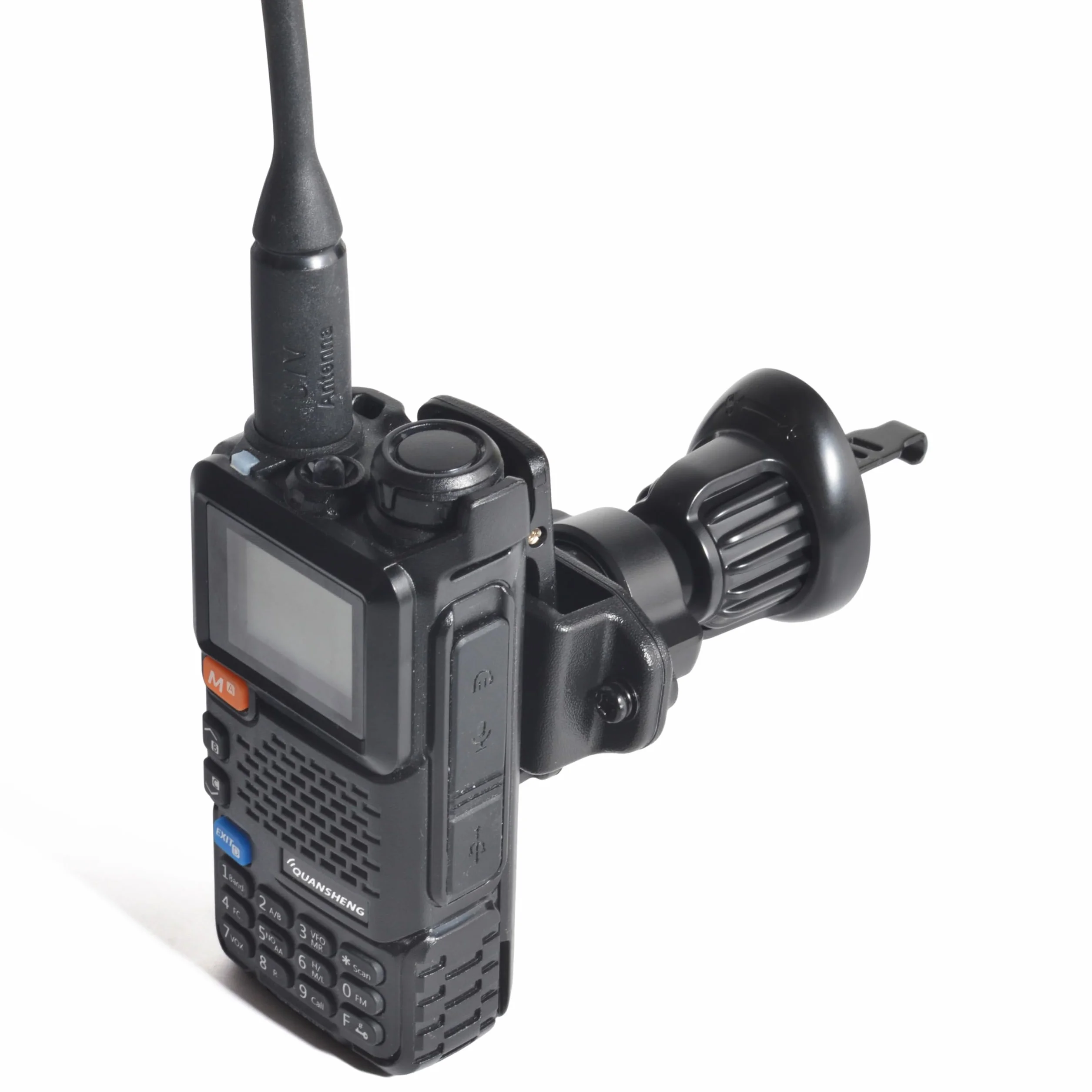 Uchwyt na Walkie Talkie z Wentylacją Samochodową Uniwersalny, Kompatybilny z Motorola Baofeng Icom