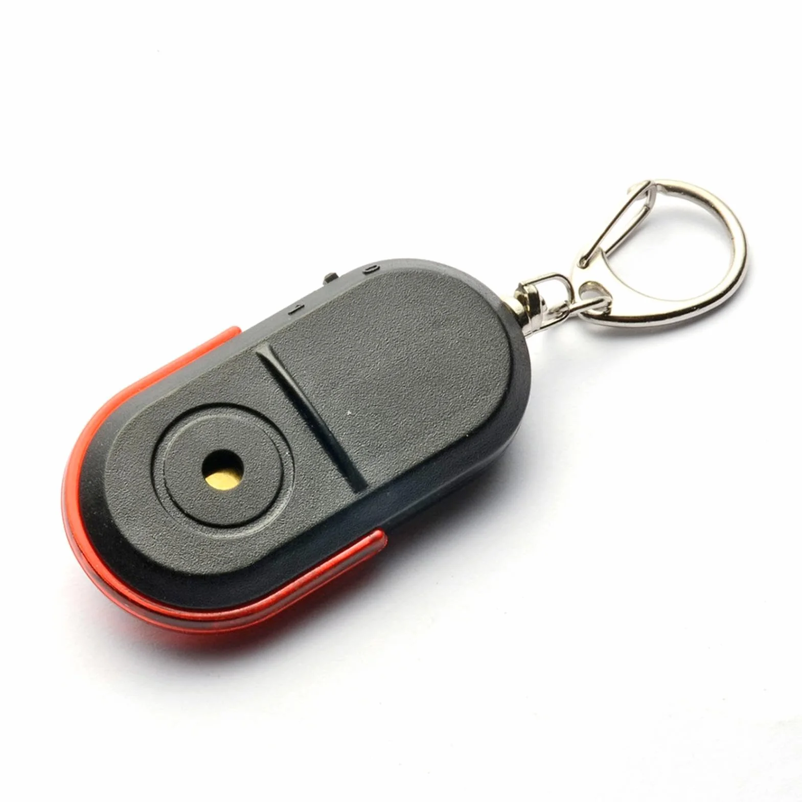 Portachiavi localizzatore oggetti smarriti, Trova chiavi attivato fischio, Allarme localizzatore chiave intelligente, Tracker Lost Key Finder Anti Lost Tag Compatibile Wireless Item Finder Led