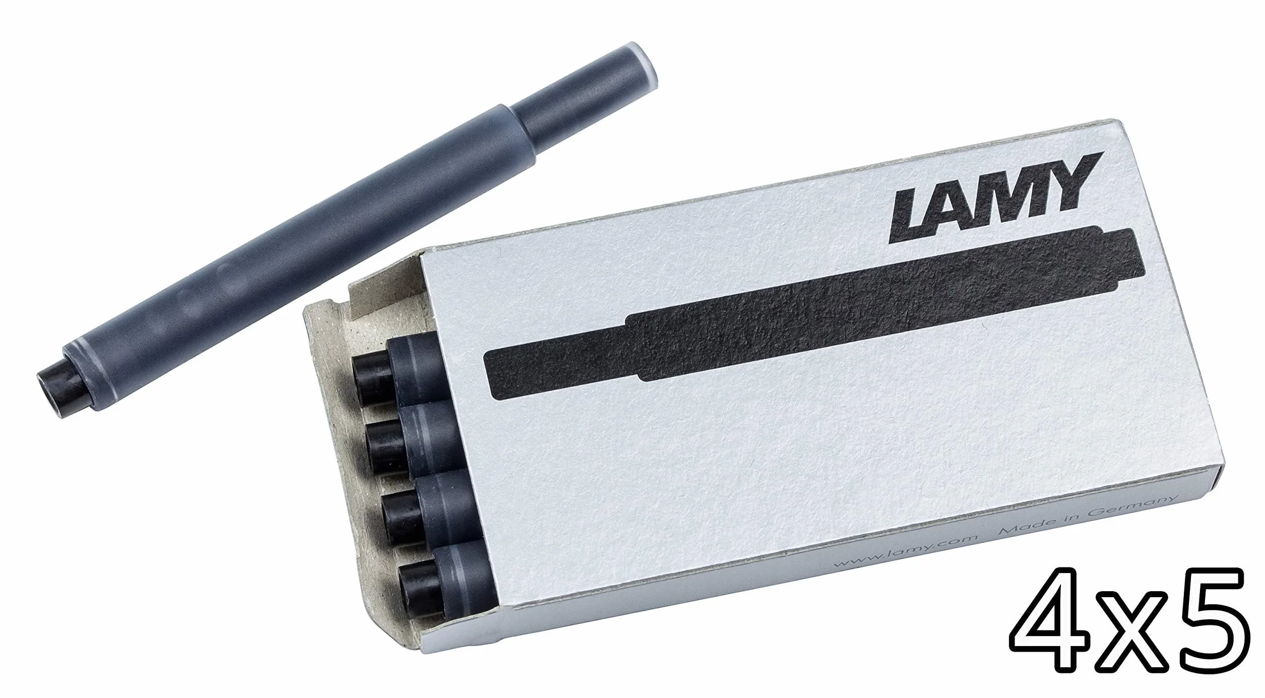 LAMY T10 cartucce d'inchiostro nero 1,25 ml set da 5 pezzi