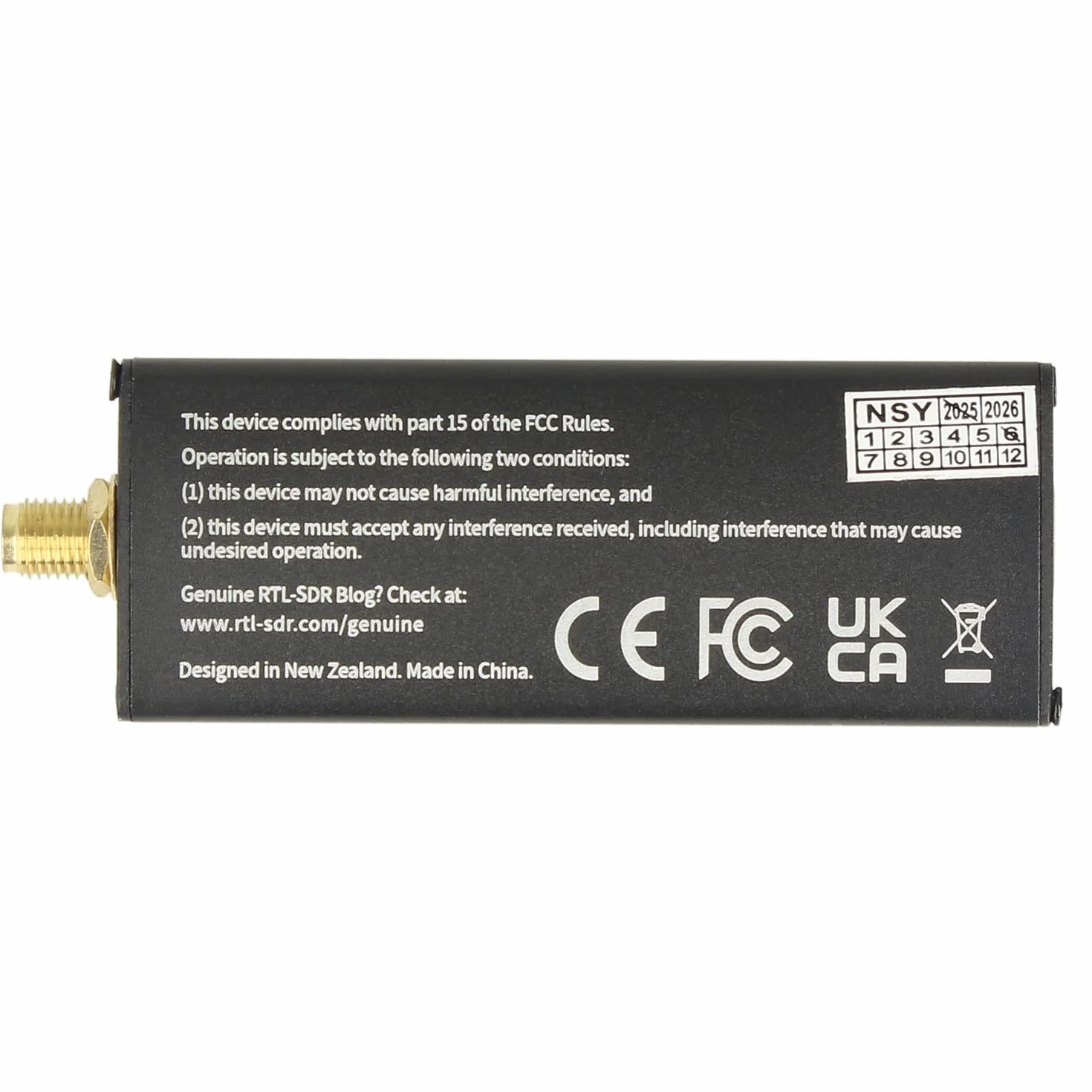 RTL-SDR Blog V4 R828D RTL2832U 1PPM TCXO SMA Software Defined Radio USB-C