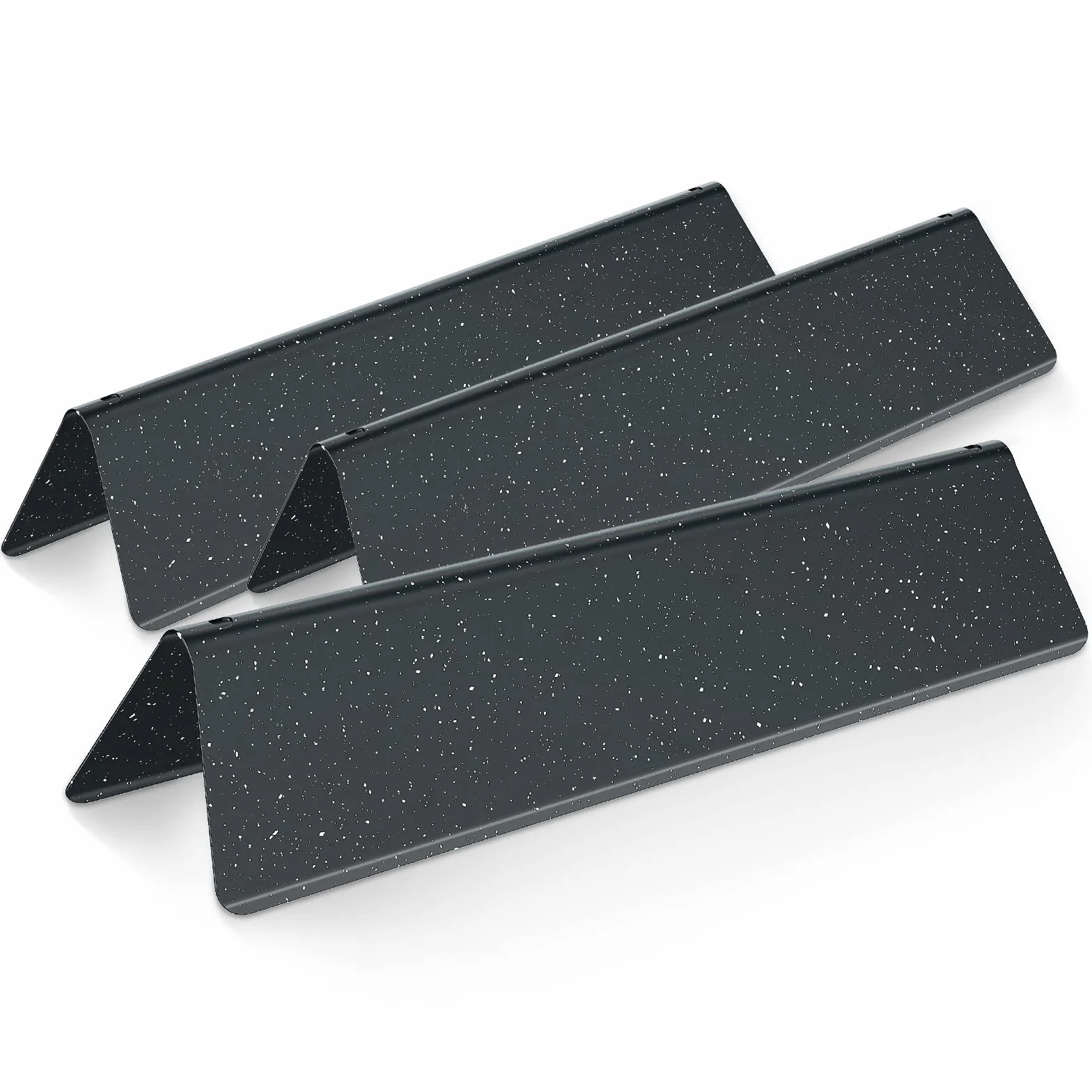 7635 Barre, per Barbecue a Gas Weber Serie Spirit 200 (con manopole Anteriori),7635 Barre Piastra Smaltate in Porcellana 38,9x8,9x6,8 cm Piastra Ricambio per Spirit E210 S210 E220 S220. (7635)