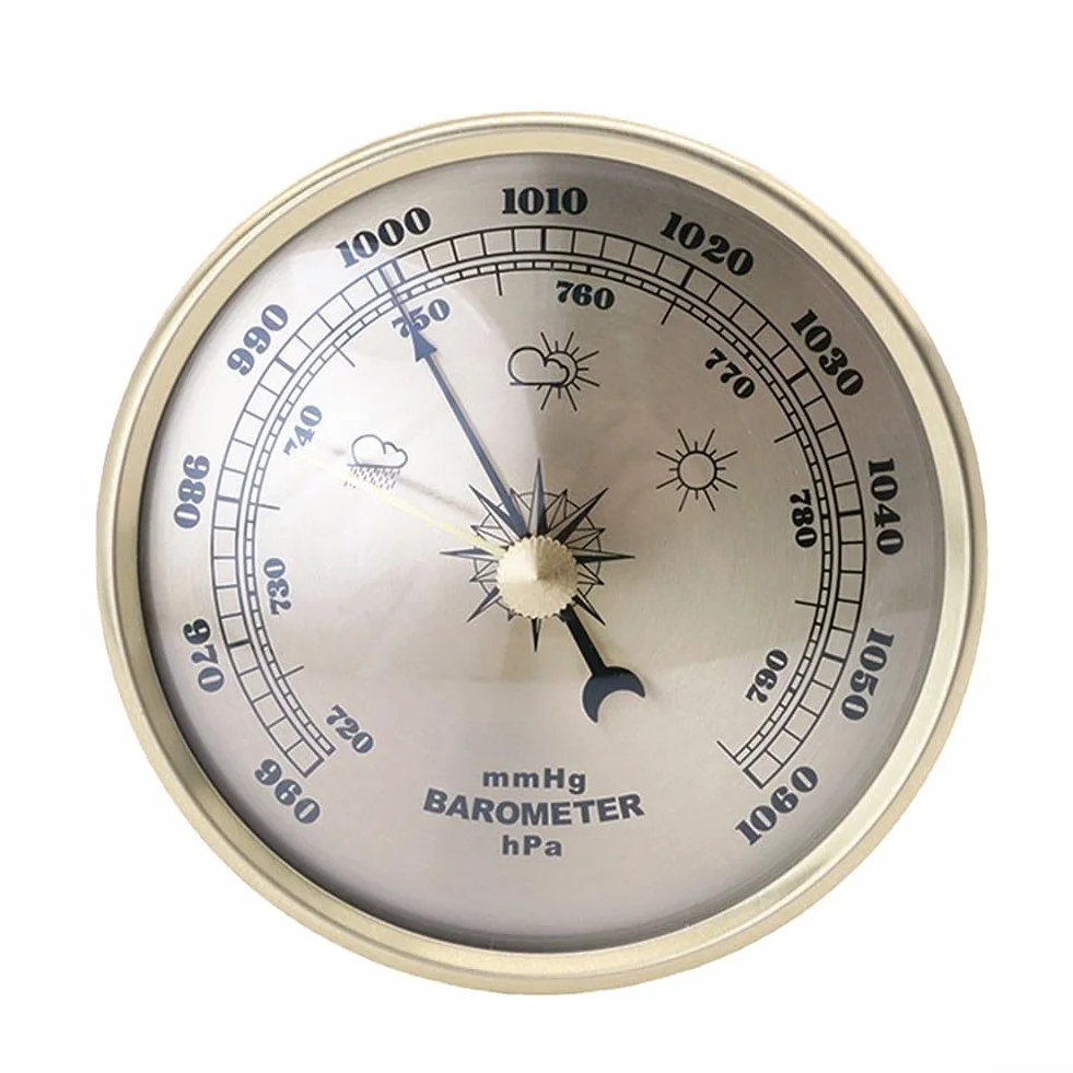 Diametro 90mm Barometro Pointer Famiglia Barometro Orologio Barometro A Mare Gas Manometro