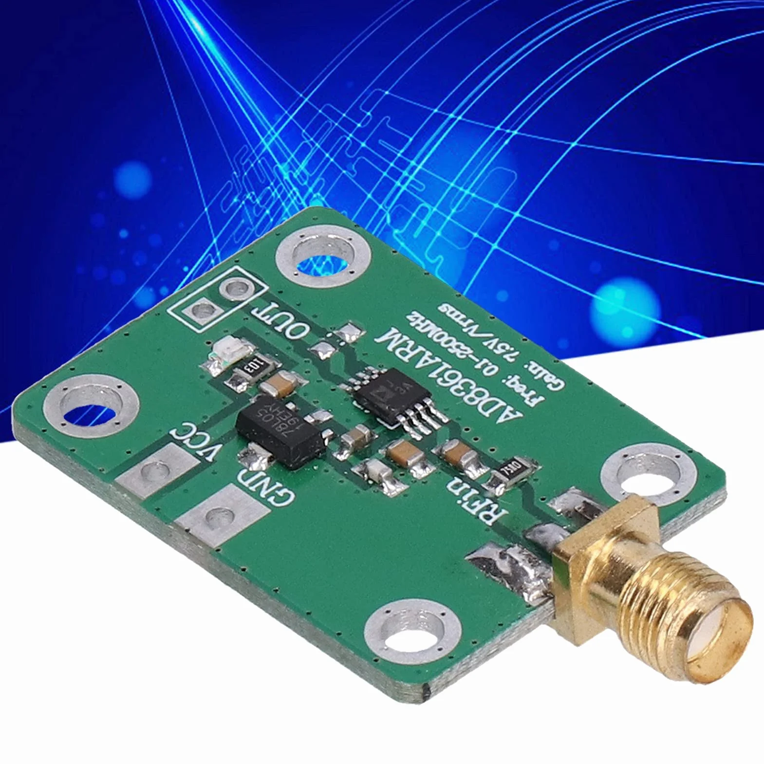 AD8361 Rilevatore logaritmico RF Misuratore di potenza 0-2.5GHz Alta precisione