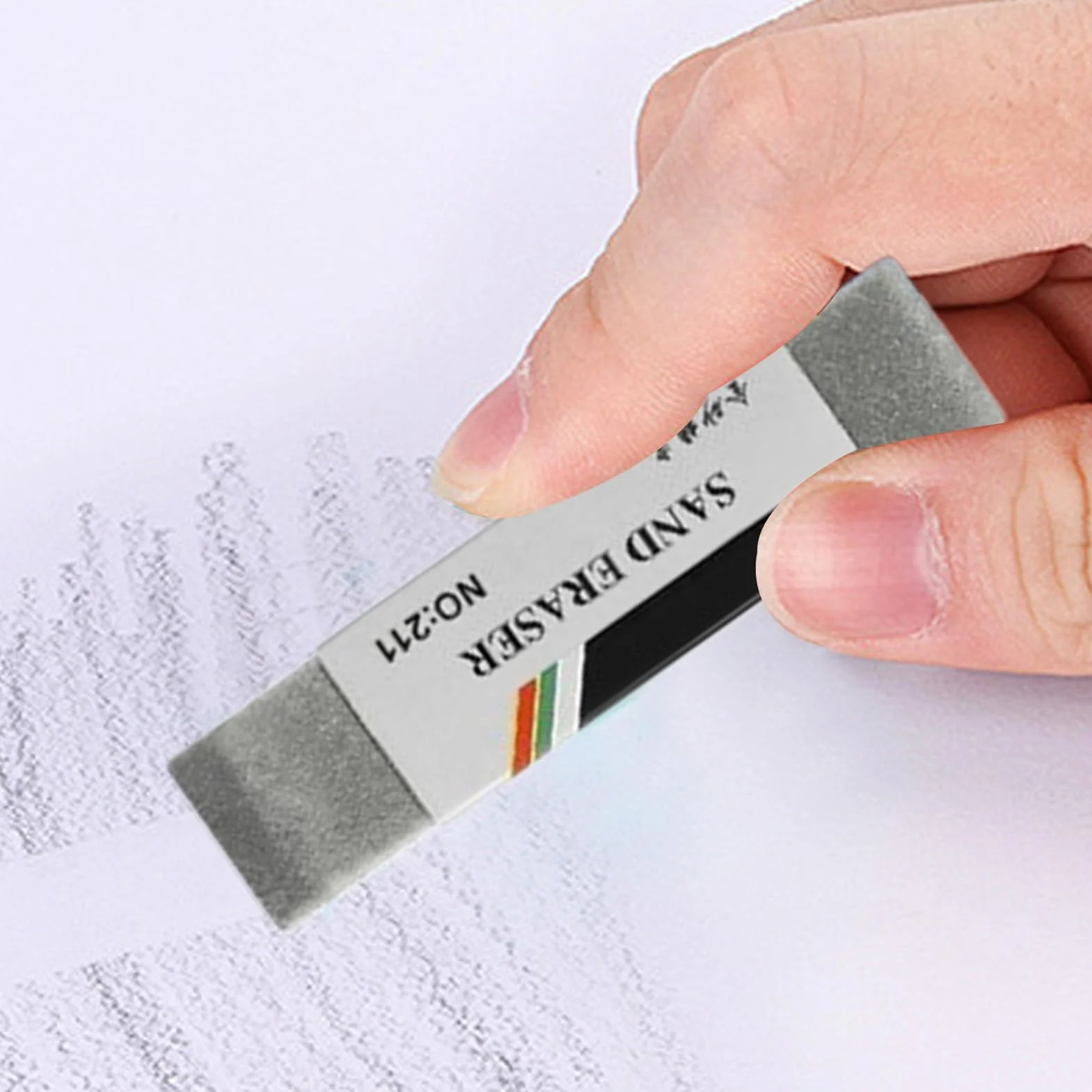 Inchiostro per cancellare penna 3 pezzi 6,5 x 1,5 cm strumento di correzione colorata riutilizzabile cancelleria