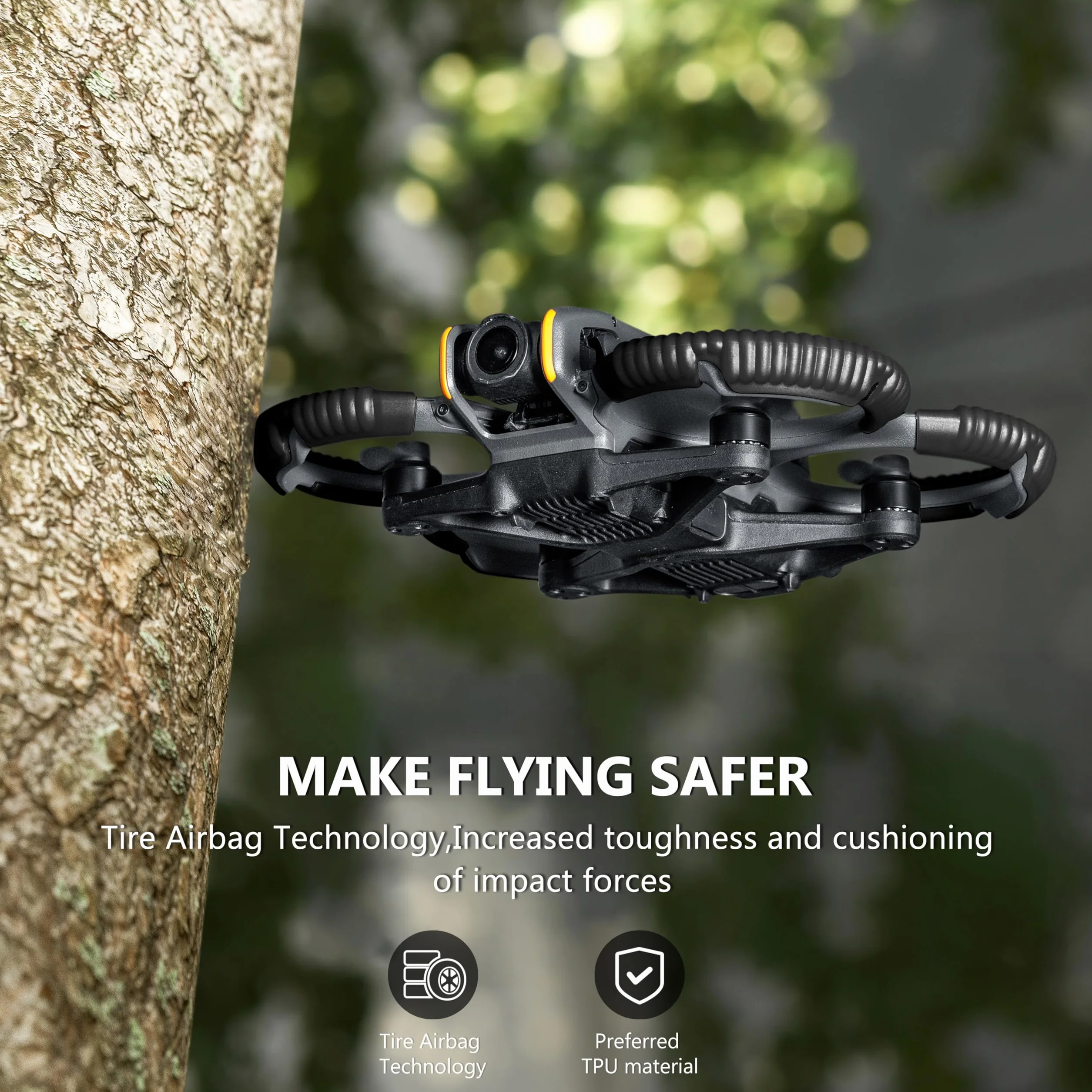 STARTRC Avata 2 Protezione dell'elica anti-collisione per DJI Avata Fly More Accessori